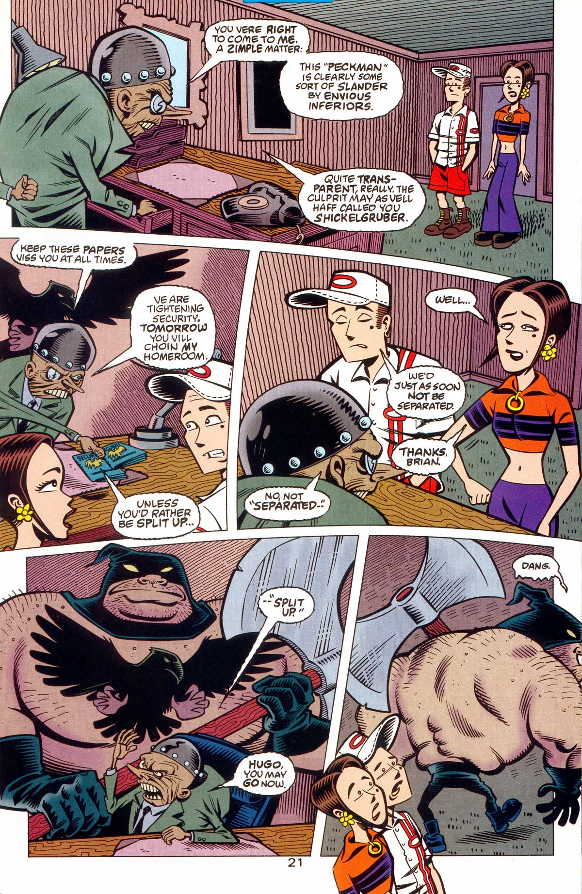 Read online Gross Point comic -  Issue #3 - 22