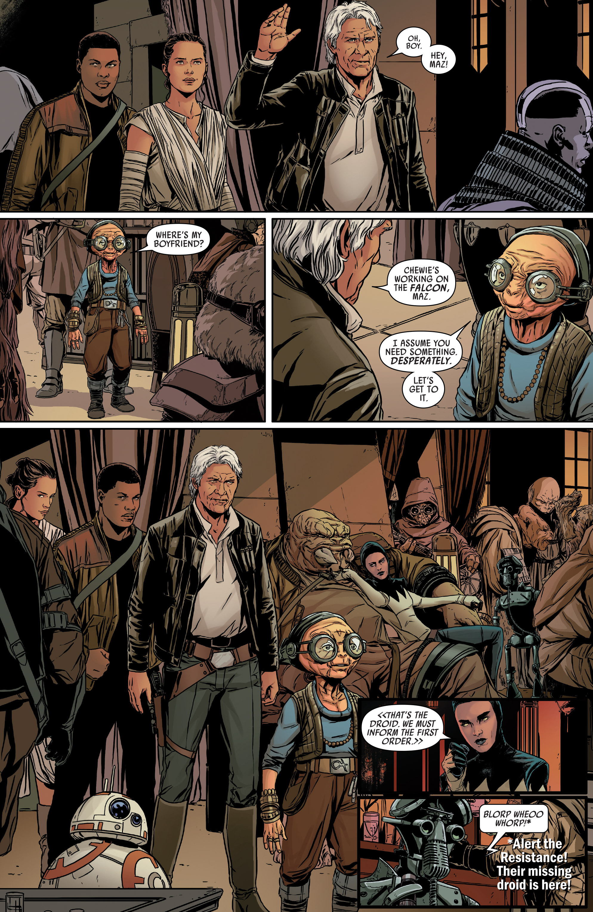 Read online Star Wars: The Force Awakens Adaptation comic -  Issue #3 - 16