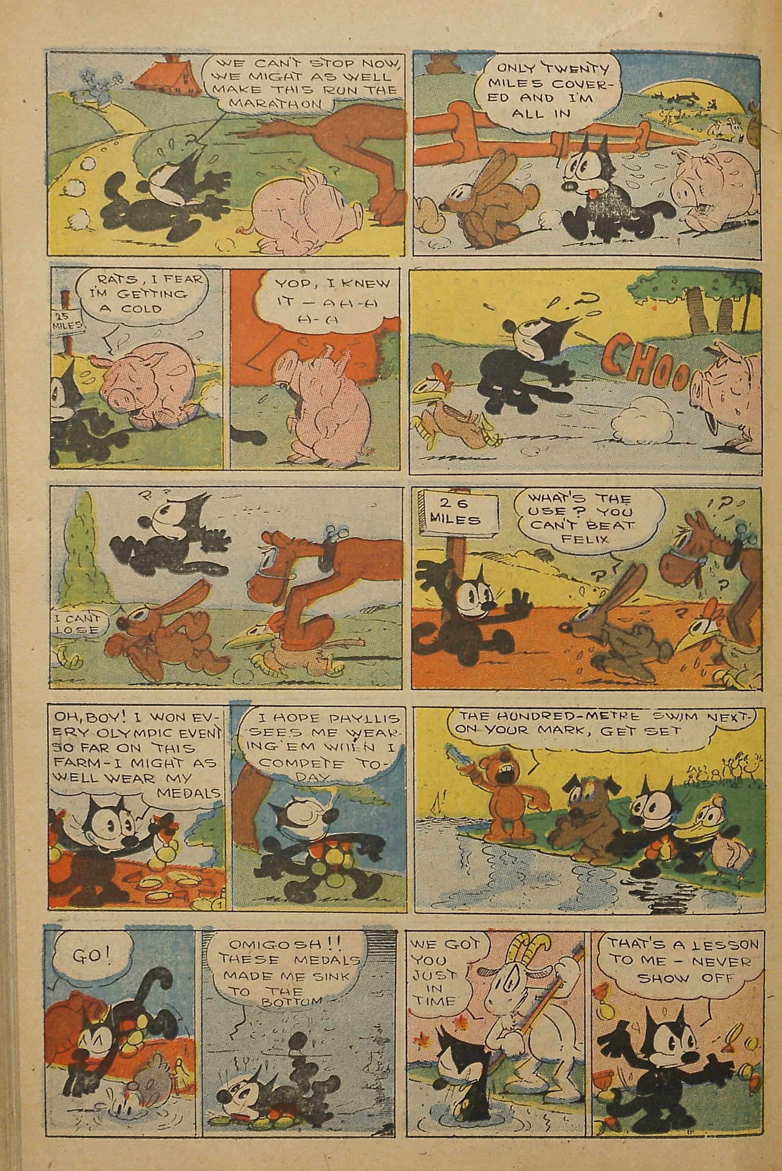Read online Felix the Cat (1951) comic -  Issue #37 - 85