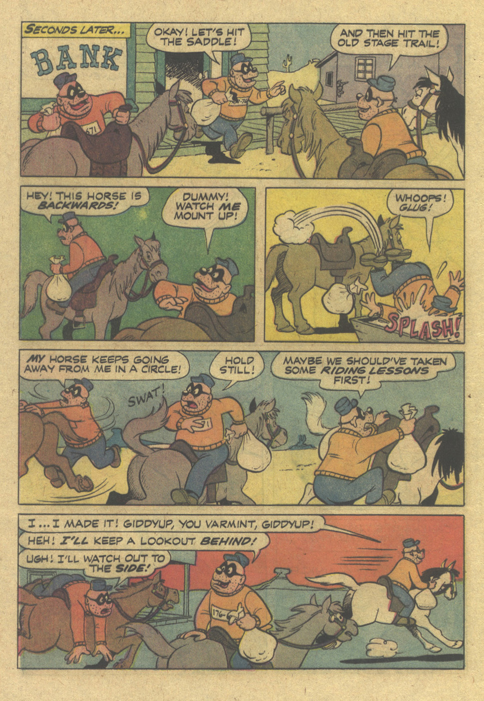 Read online Walt Disney THE BEAGLE BOYS comic -  Issue #22 - 12