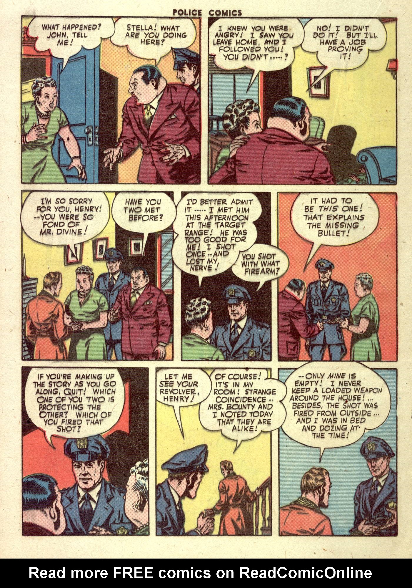 Read online Police Comics comic -  Issue #31 - 36