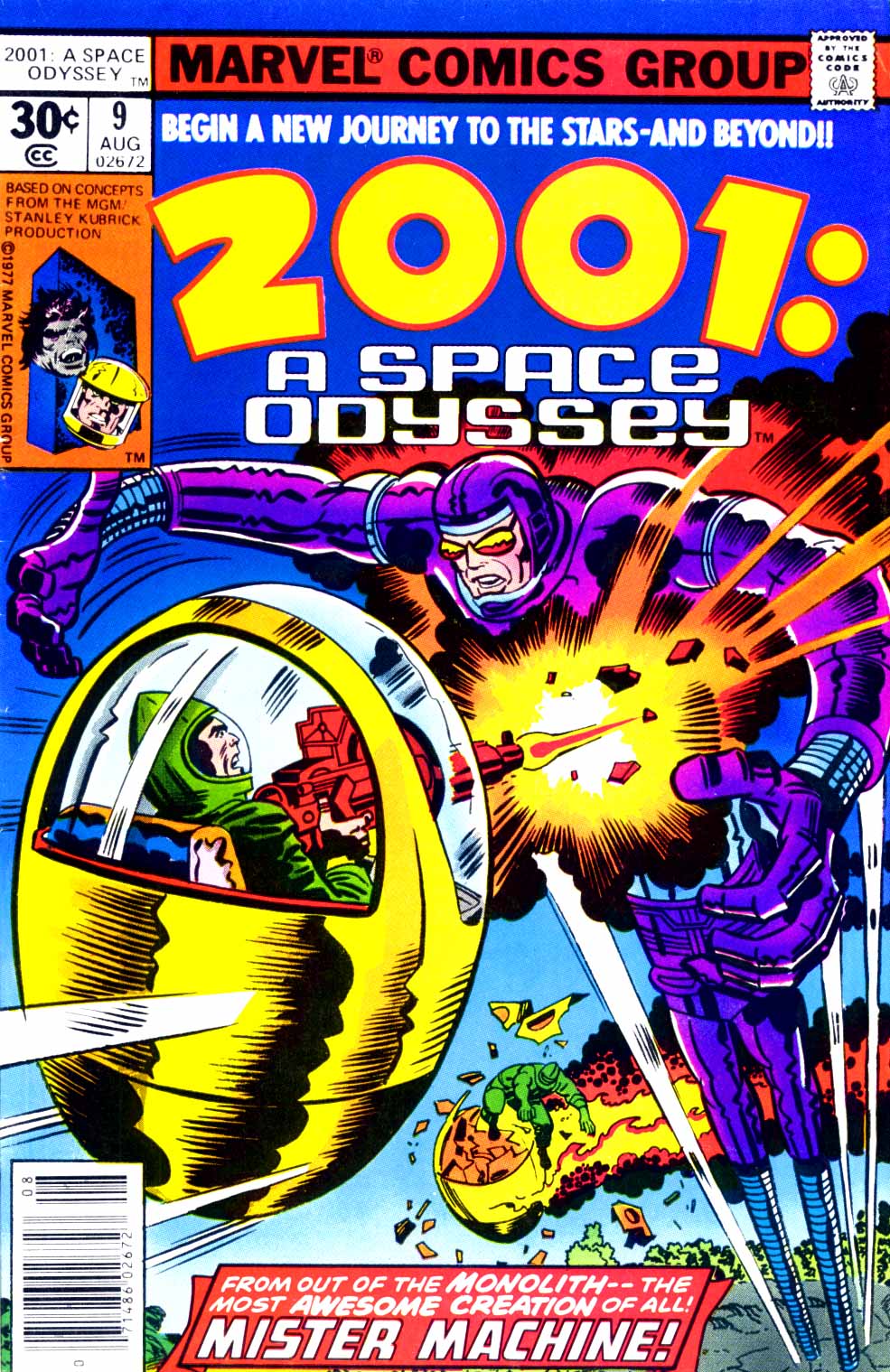 Read online 2001: A Space Odyssey comic -  Issue #9 - 1