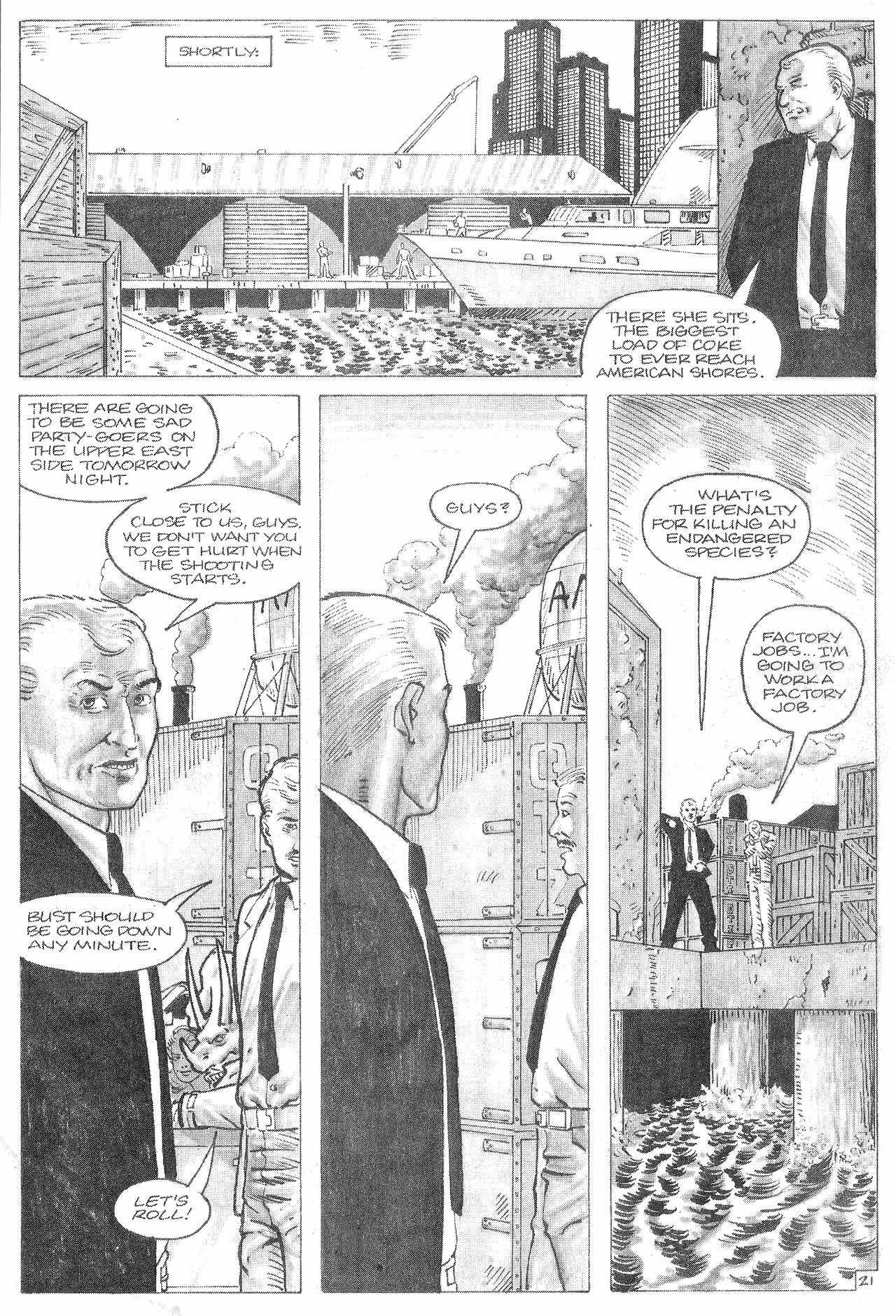 Read online Dinosaurs For Hire (1988) comic -  Issue #1 - 23