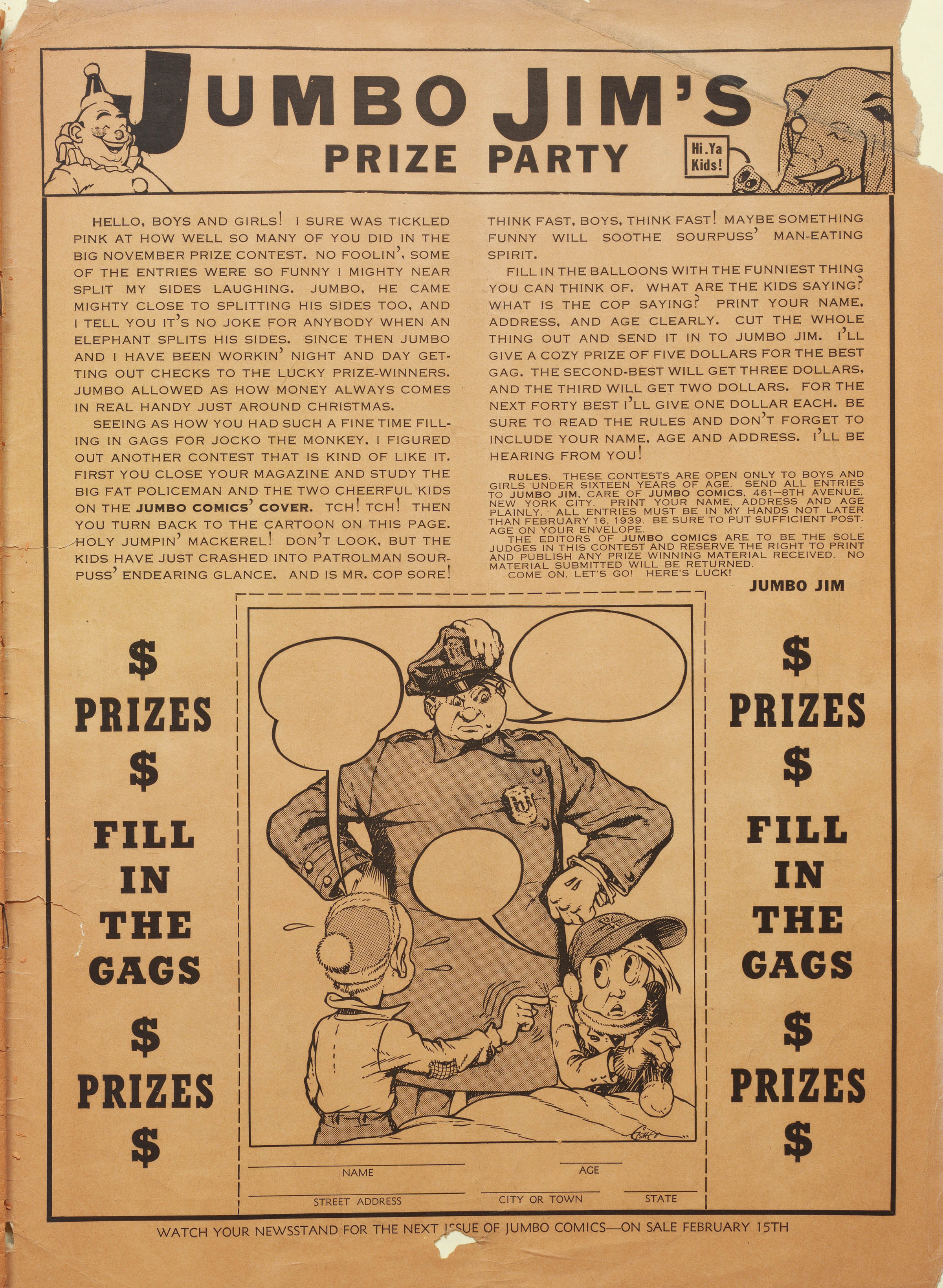 Read online Jumbo Comics comic -  Issue #6 - 51