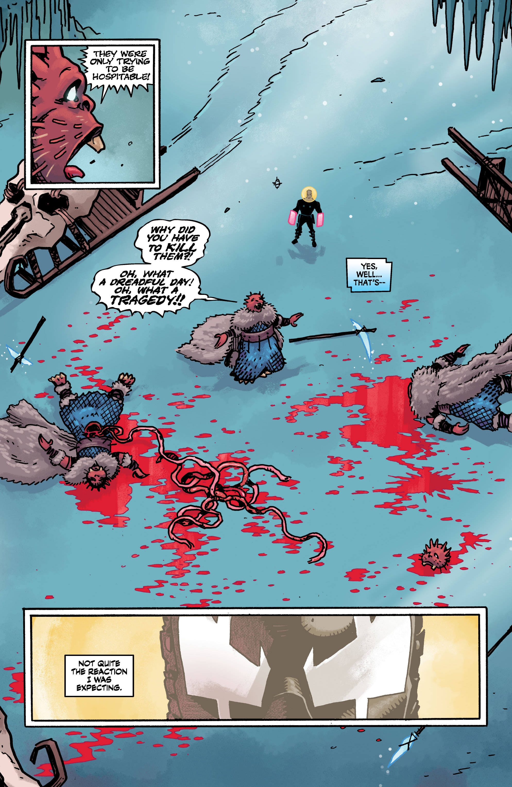Read online Grendel: Devil's Odyssey comic -  Issue #4 - 20