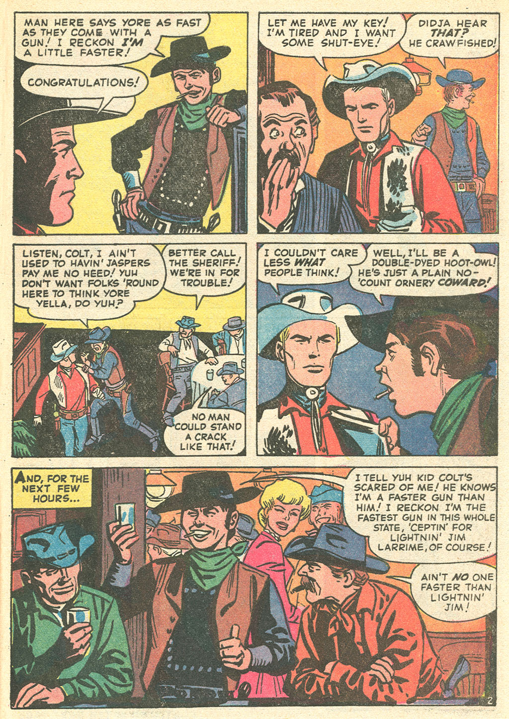 Read online Kid Colt Outlaw comic -  Issue #151 - 29