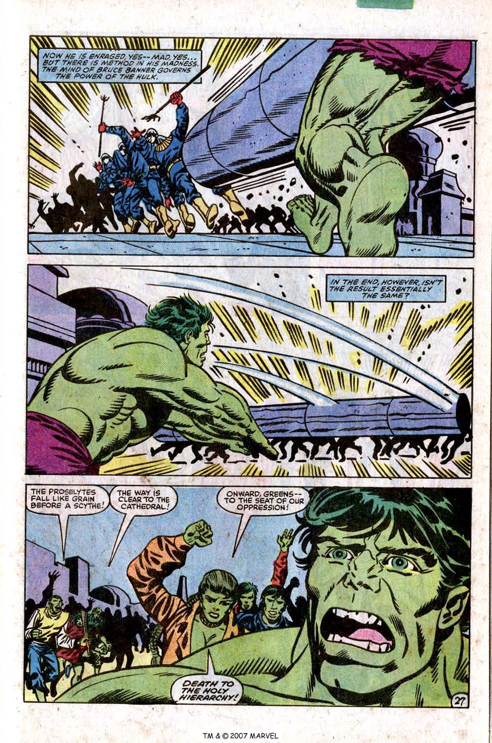 Read online The Incredible Hulk (1968) comic -  Issue # _Annual 1983 - 33