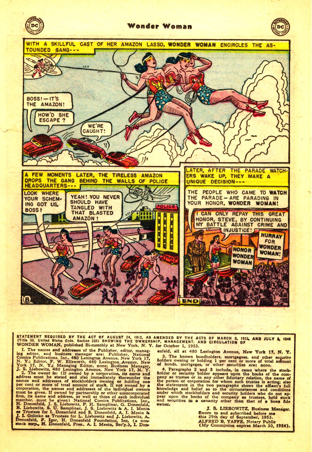 Read online Wonder Woman (1942) comic -  Issue #64 - 21