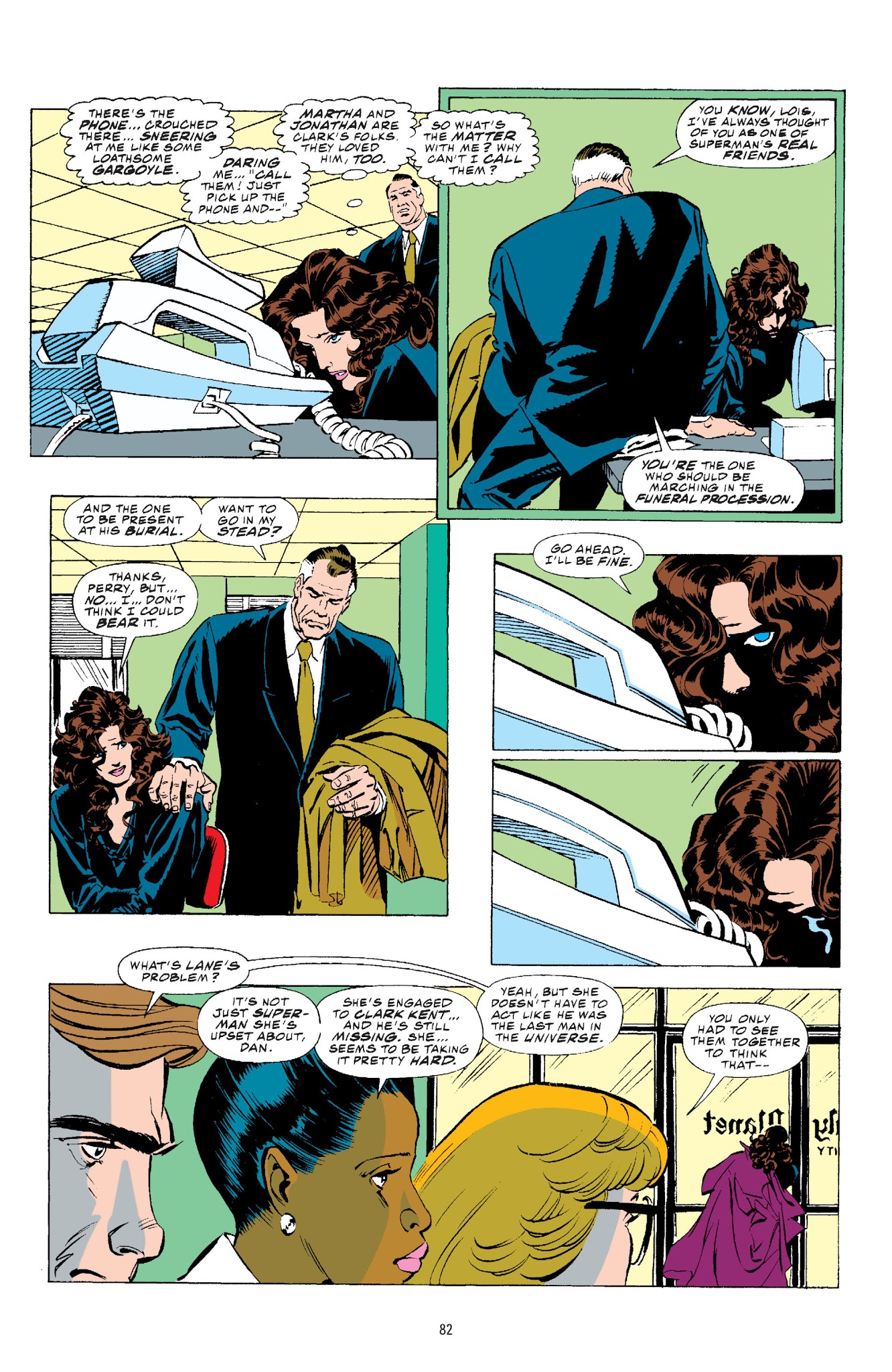 Read online Superman: Funeral For A Friend comic -  Issue # TPB - 76
