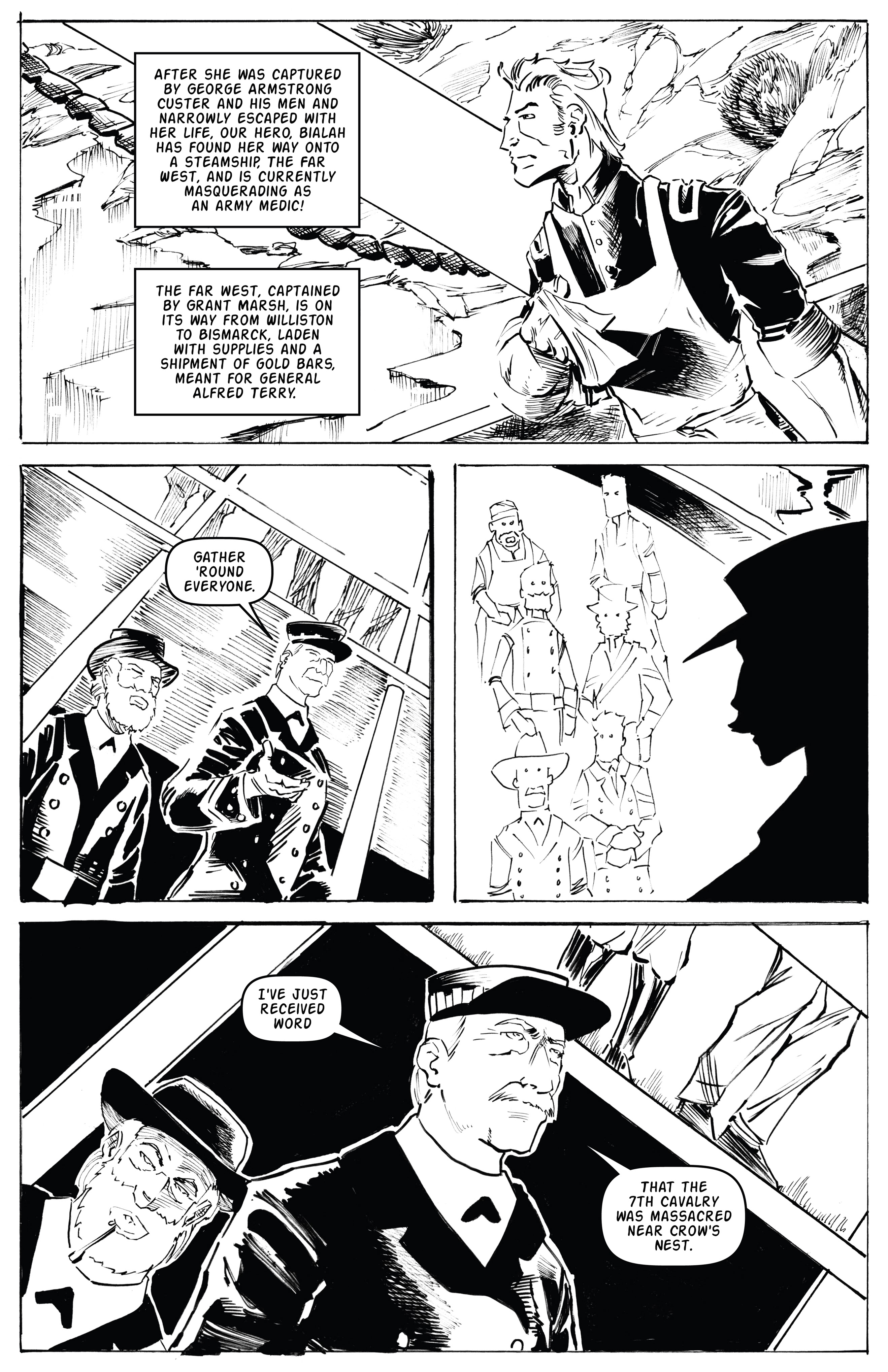 Read online Weird Western Adventures: Bea and James comic -  Issue # TPB - 33