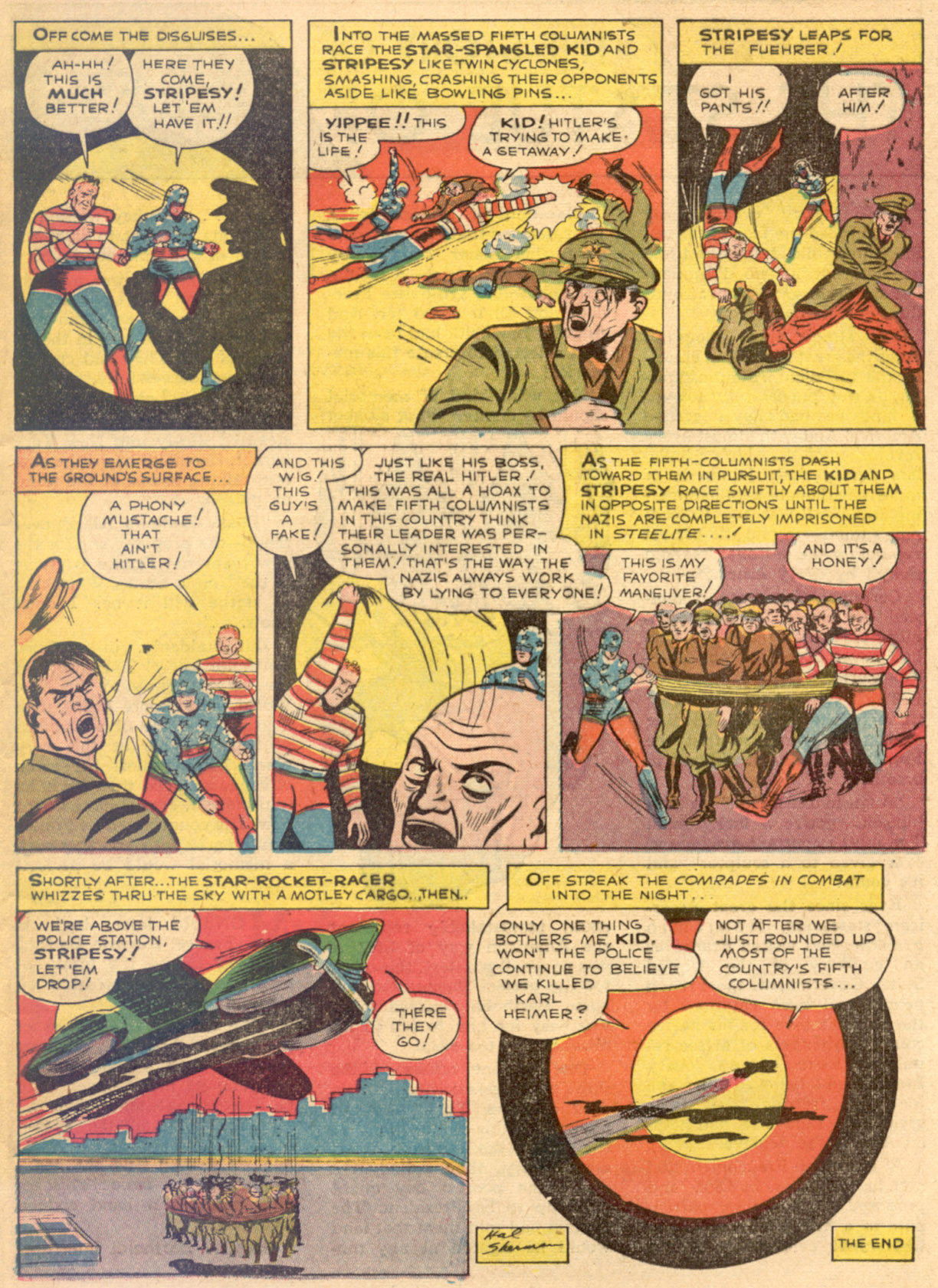 Read online Star Spangled Comics comic -  Issue #3 - 23