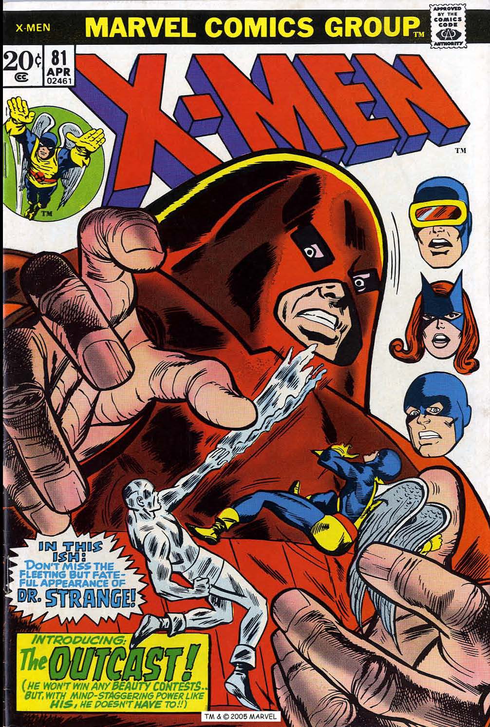 Read online Uncanny X-Men (1963) comic -  Issue #81 - 1