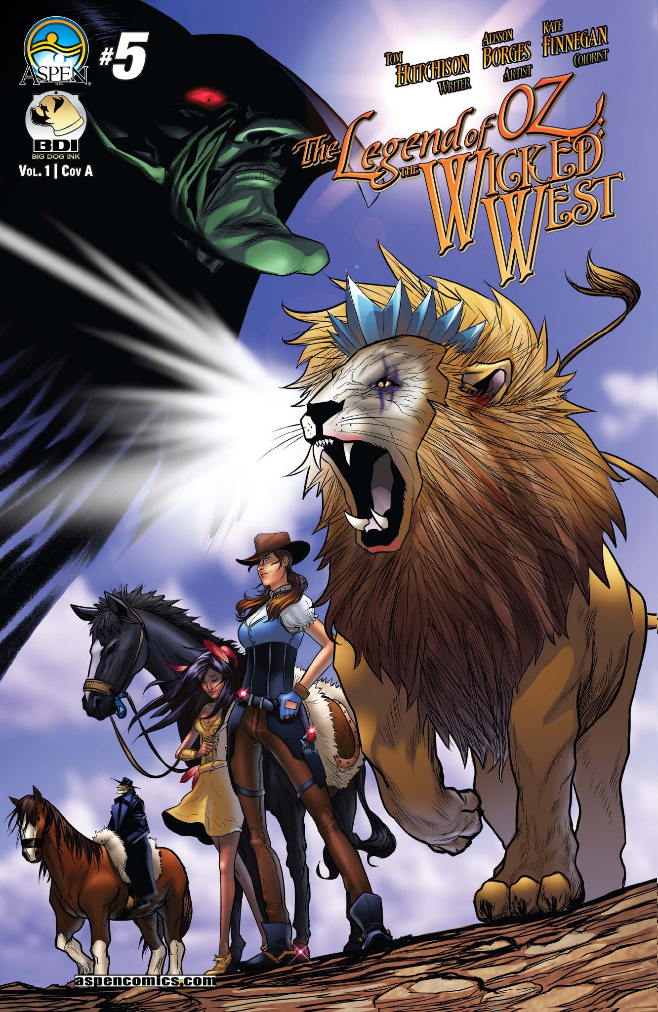Read online Legend of Oz: The Wicked West (2015) comic -  Issue #5 - 1