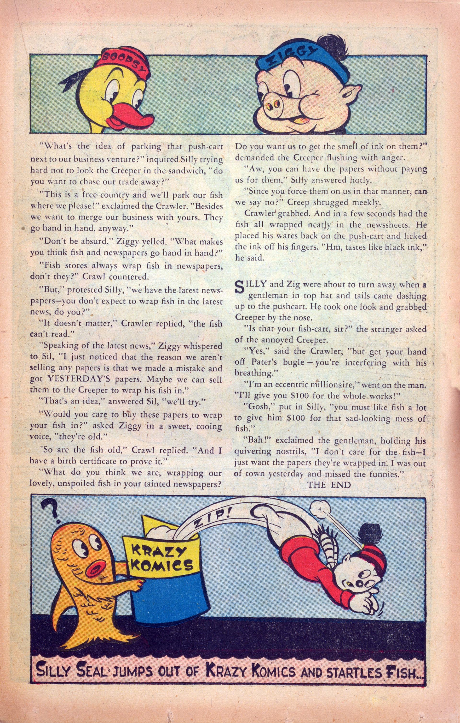 Read online Krazy Komics comic -  Issue #17 - 19