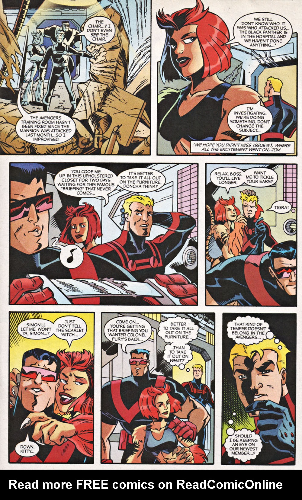 Read online Avengers United They Stand comic -  Issue #2 - 6