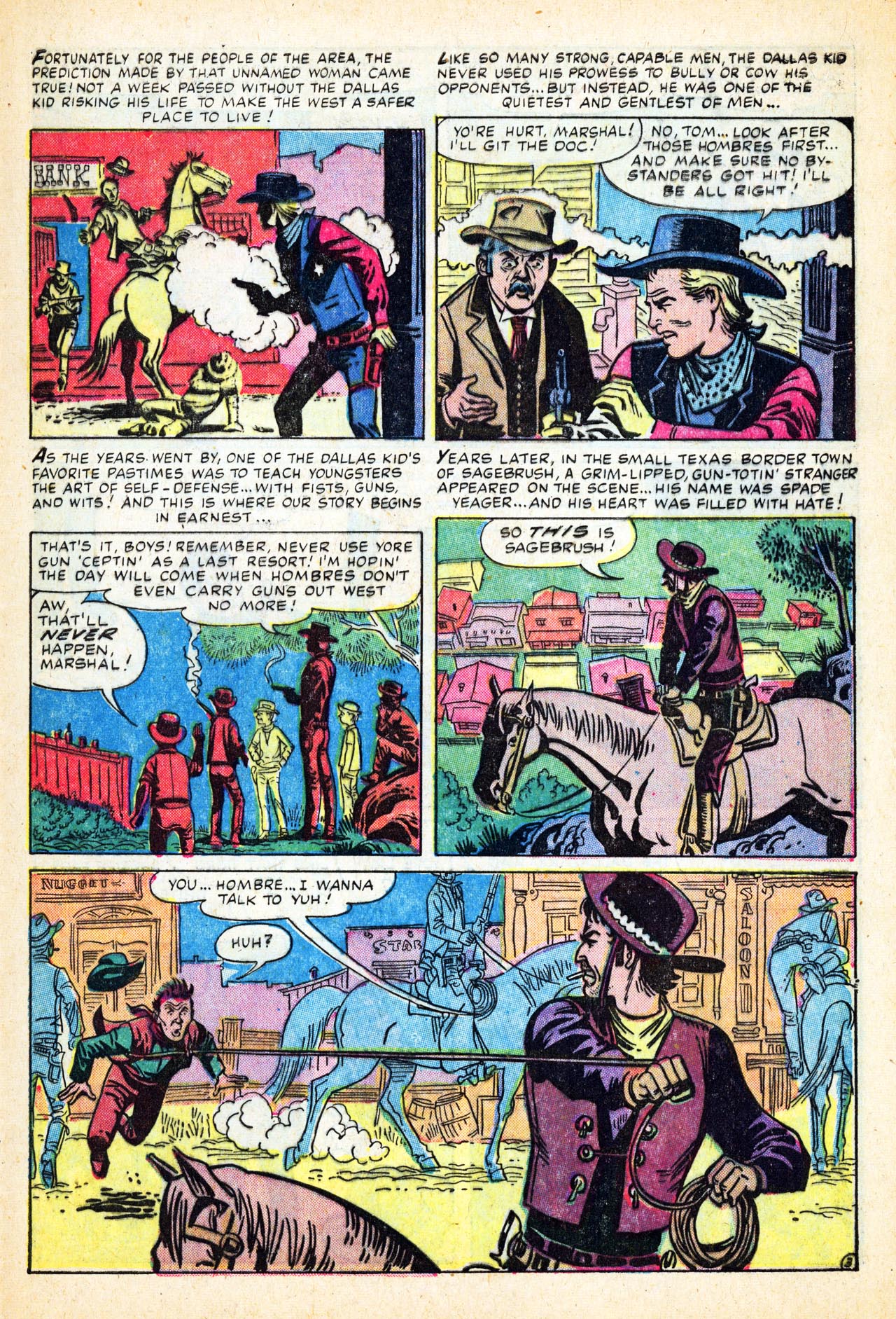 Read online Six-Gun Western comic -  Issue #1 - 5