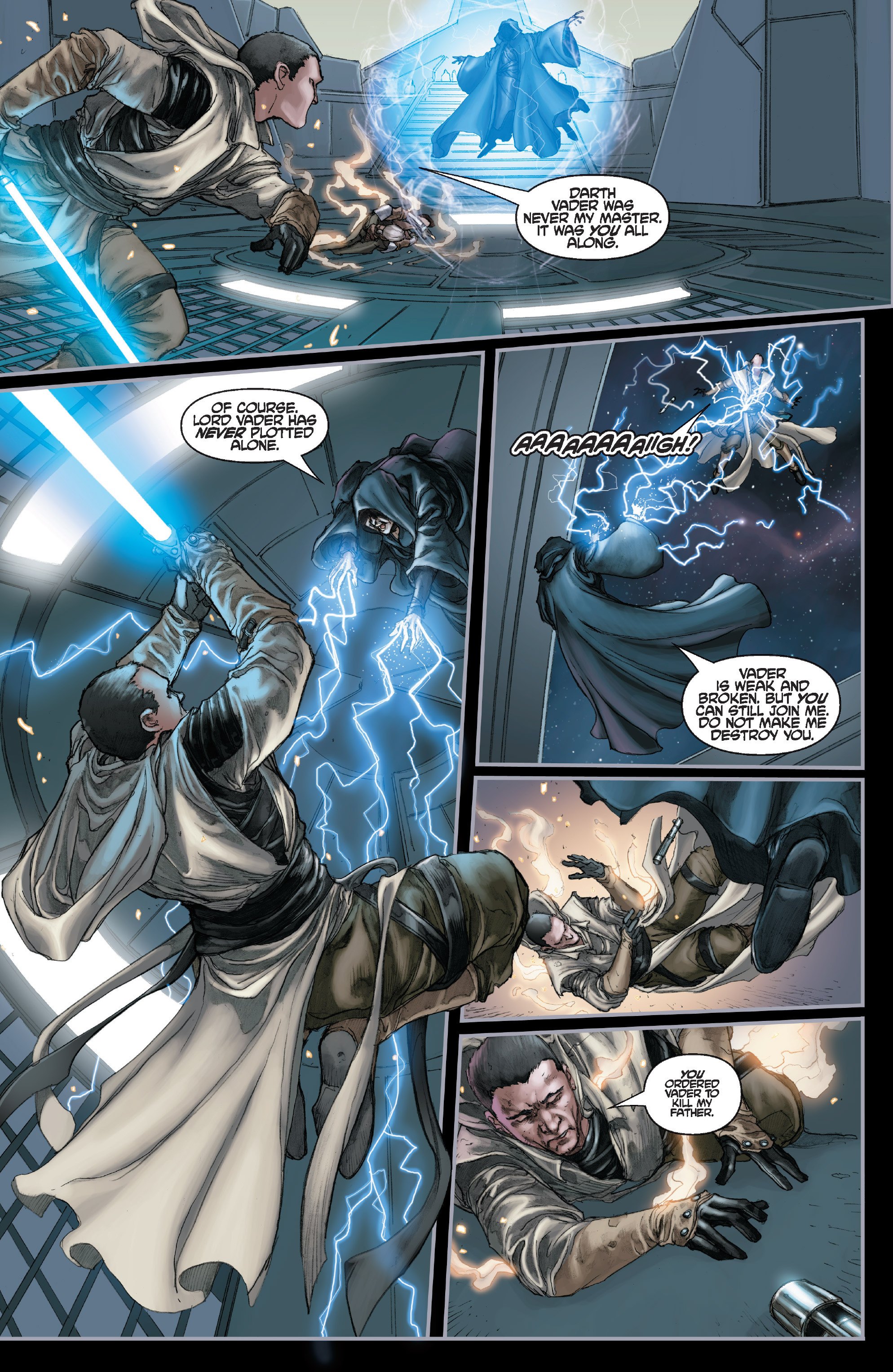 Read online Star Wars: The Force Unleashed comic -  Issue # Full - 113