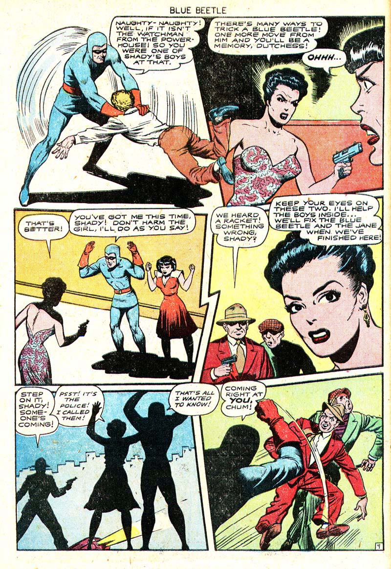 Read online The Blue Beetle comic -  Issue #51 - 10