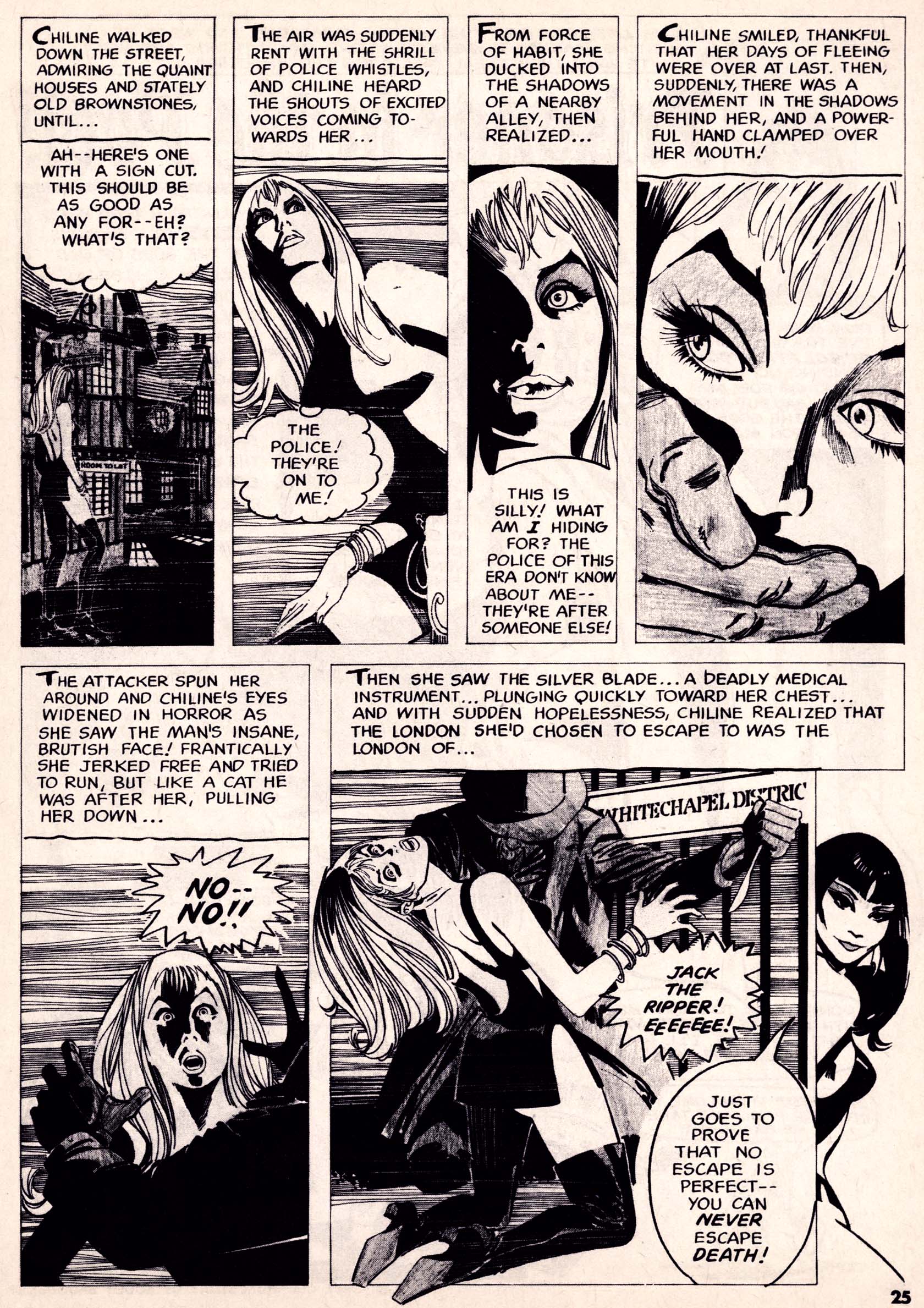 Read online Vampirella (1969) comic -  Issue #11 - 25