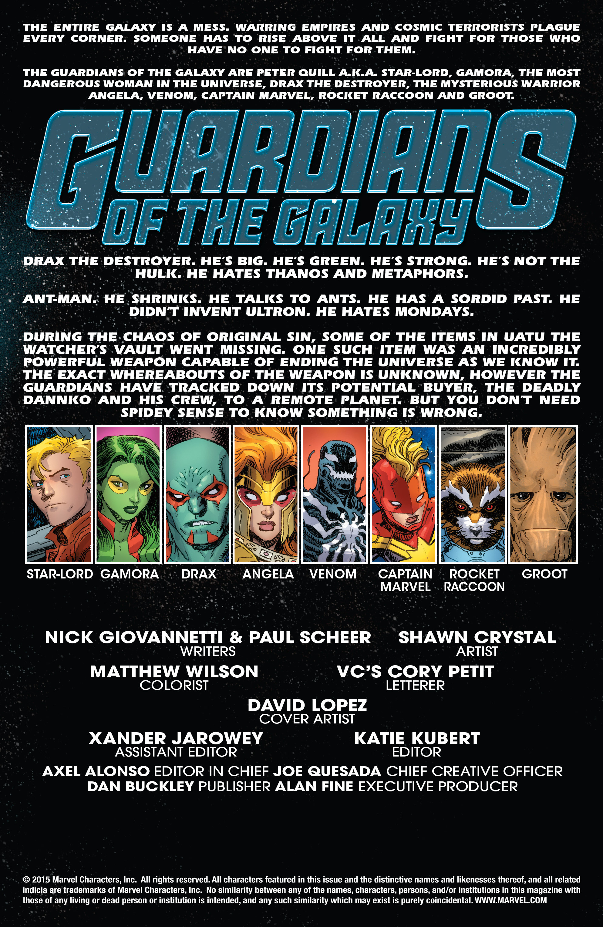 Read online Guardians Team-Up comic -  Issue #7 - 2