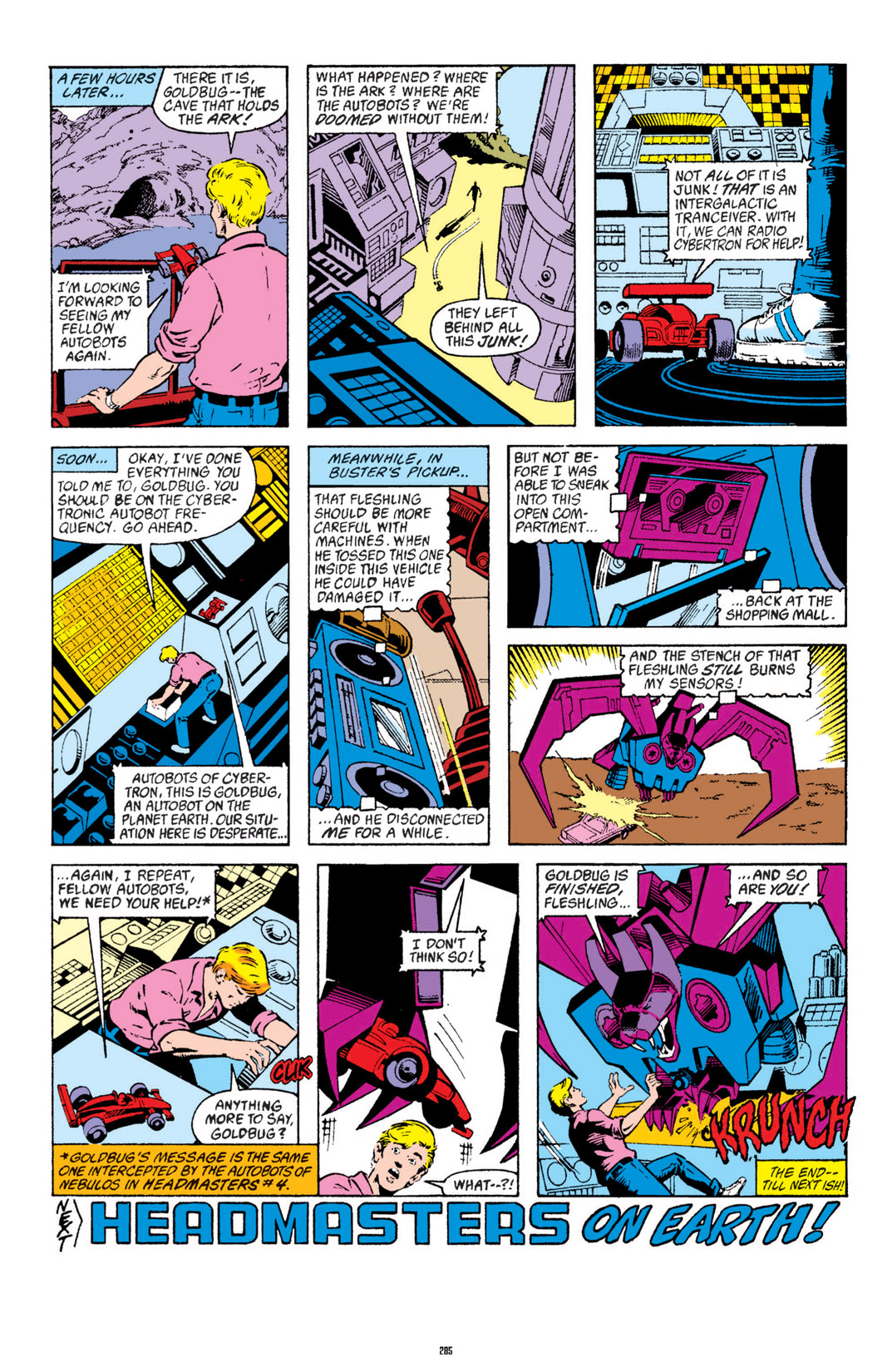 Read online The Transformers Classics comic -  Issue # TPB 3 - 286