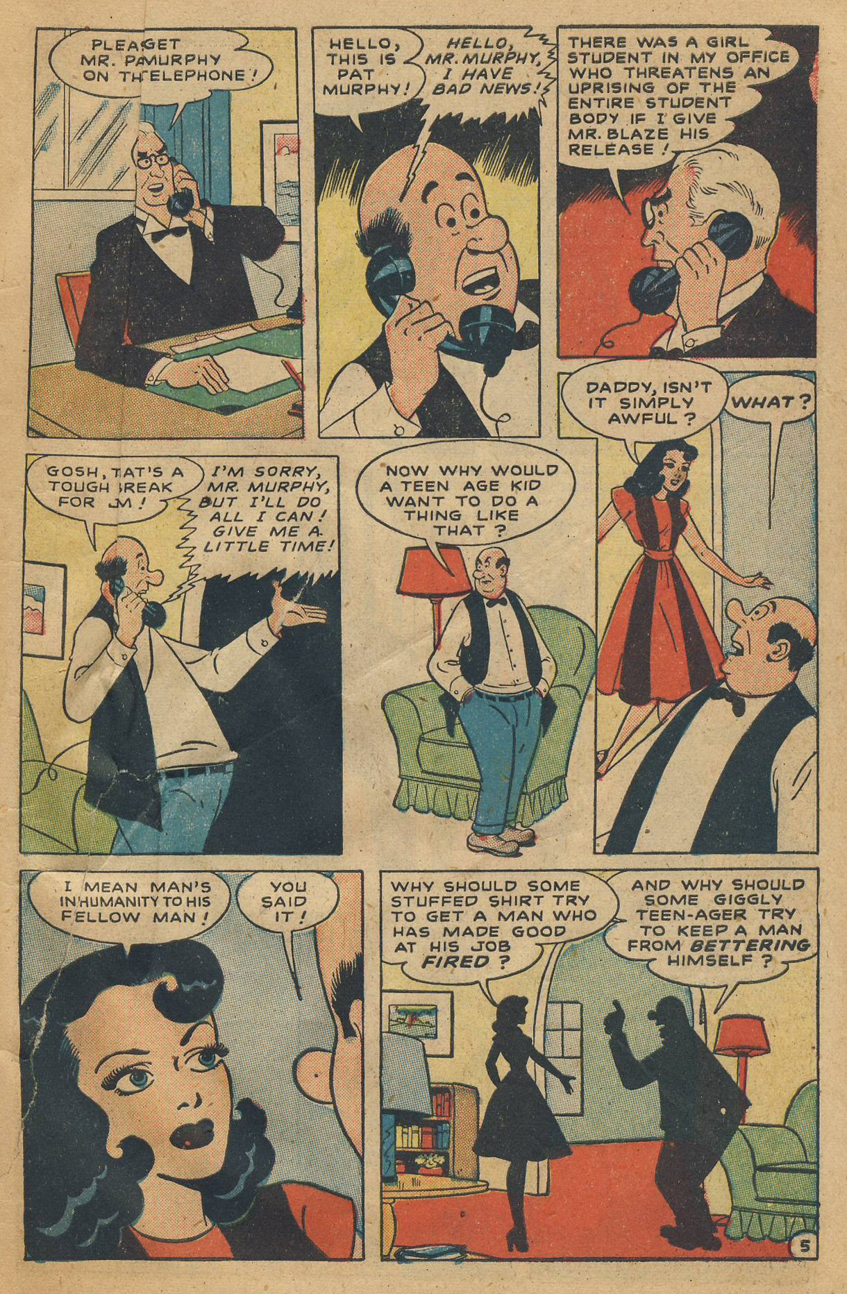 Read online Margie Comics comic -  Issue #47 - 7