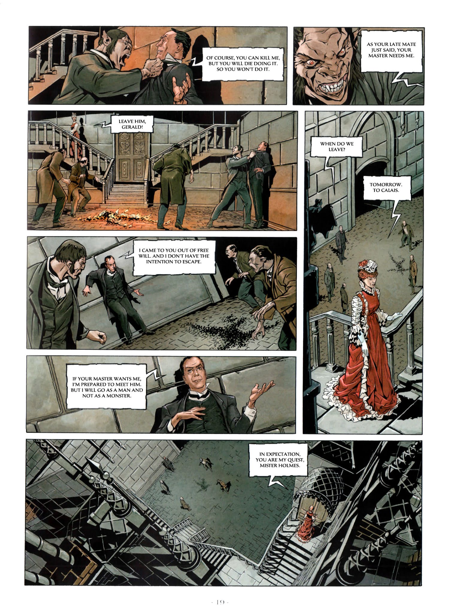 Read online Sherlock Holmes and the Vampires of London comic -  Issue # TPB - 20