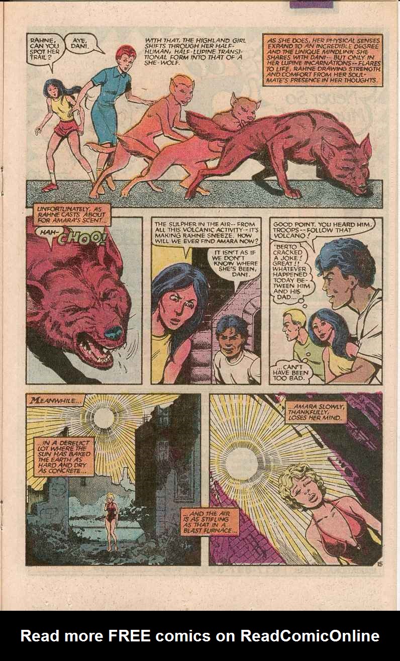 Read online The New Mutants comic -  Issue #12 - 16