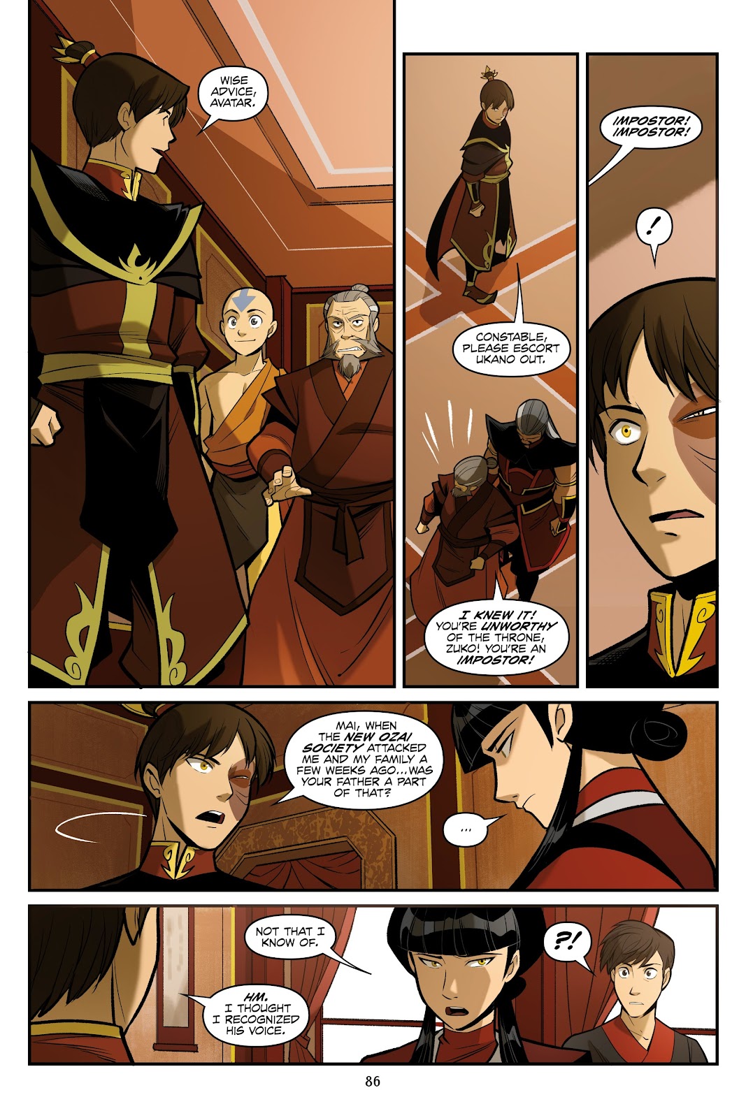Nickelodeon Avatar: The Last Airbender - Smoke and Shadow issue Omnibus (Part 1) - Page 87