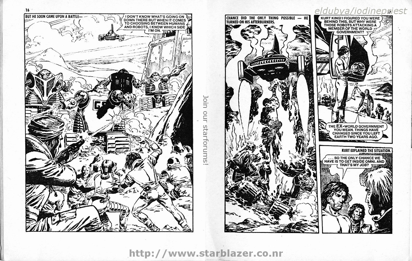 Read online Starblazer comic -  Issue #195 - 10