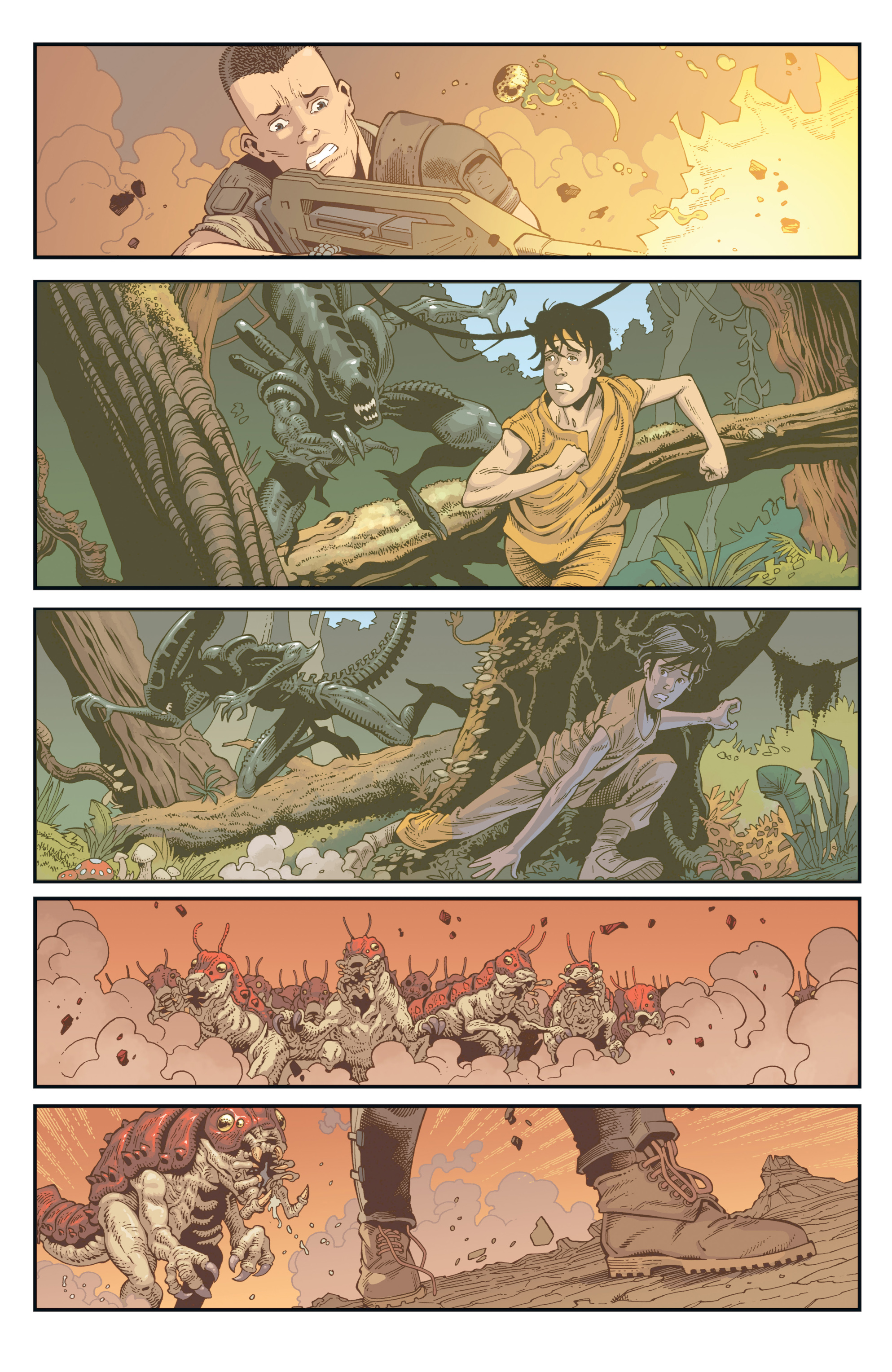Read online Aliens: Rescue comic -  Issue # _TPB - 20