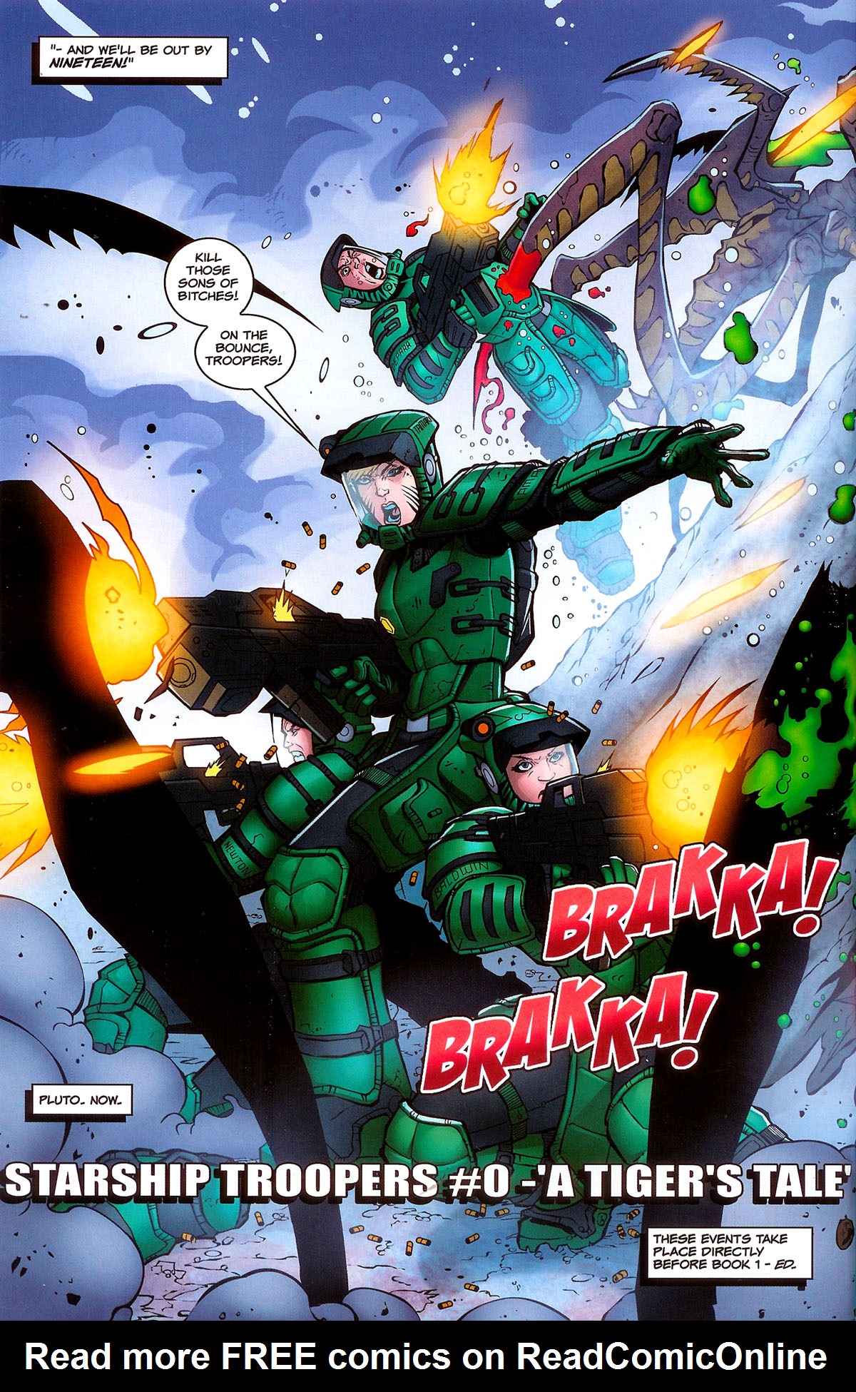Read online Starship Troopers (2007) comic -  Issue #0 - 4
