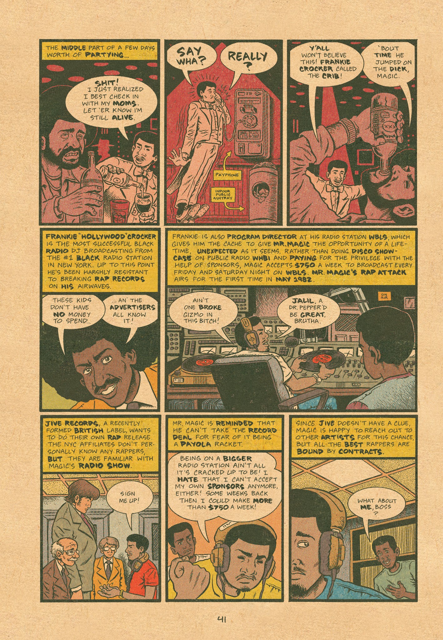 Read online Hip Hop Family Tree (2013) comic -  Issue # TPB 2 - 42