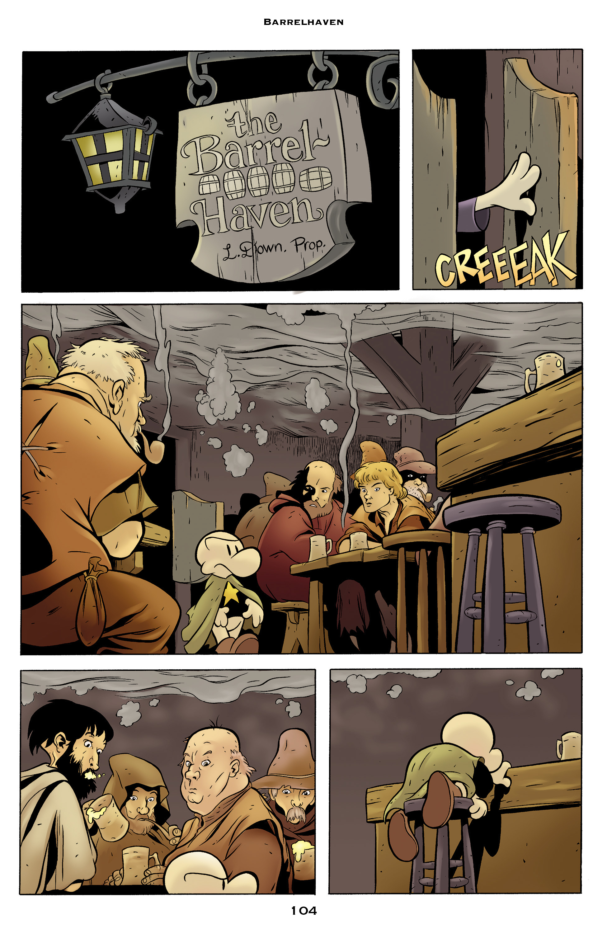 Read online Bone: Out From Boneville comic -  Issue # TPB - 104