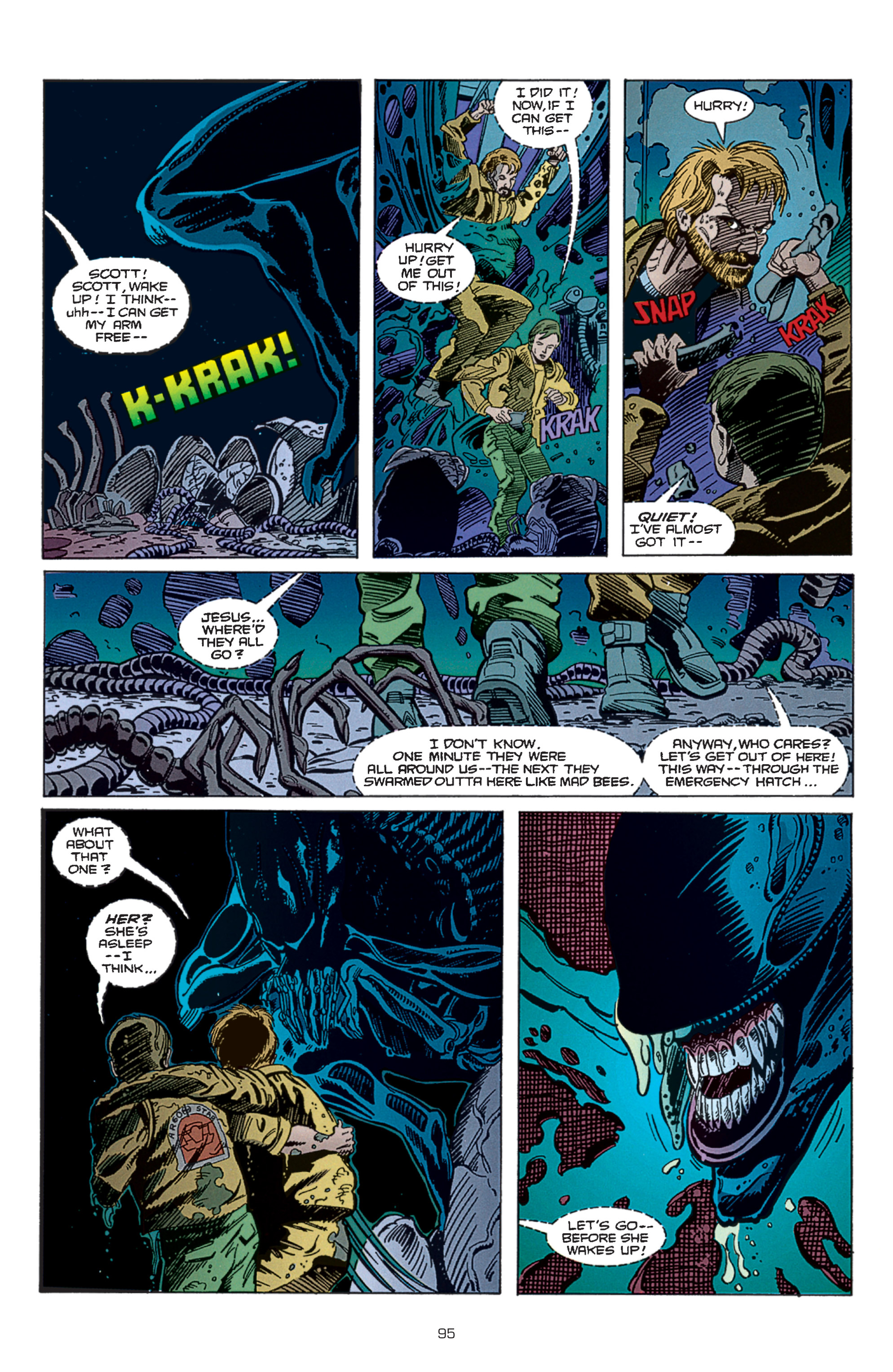 Read online Aliens vs. Predator: The Essential Comics comic -  Issue # TPB 1 (Part 1) - 97