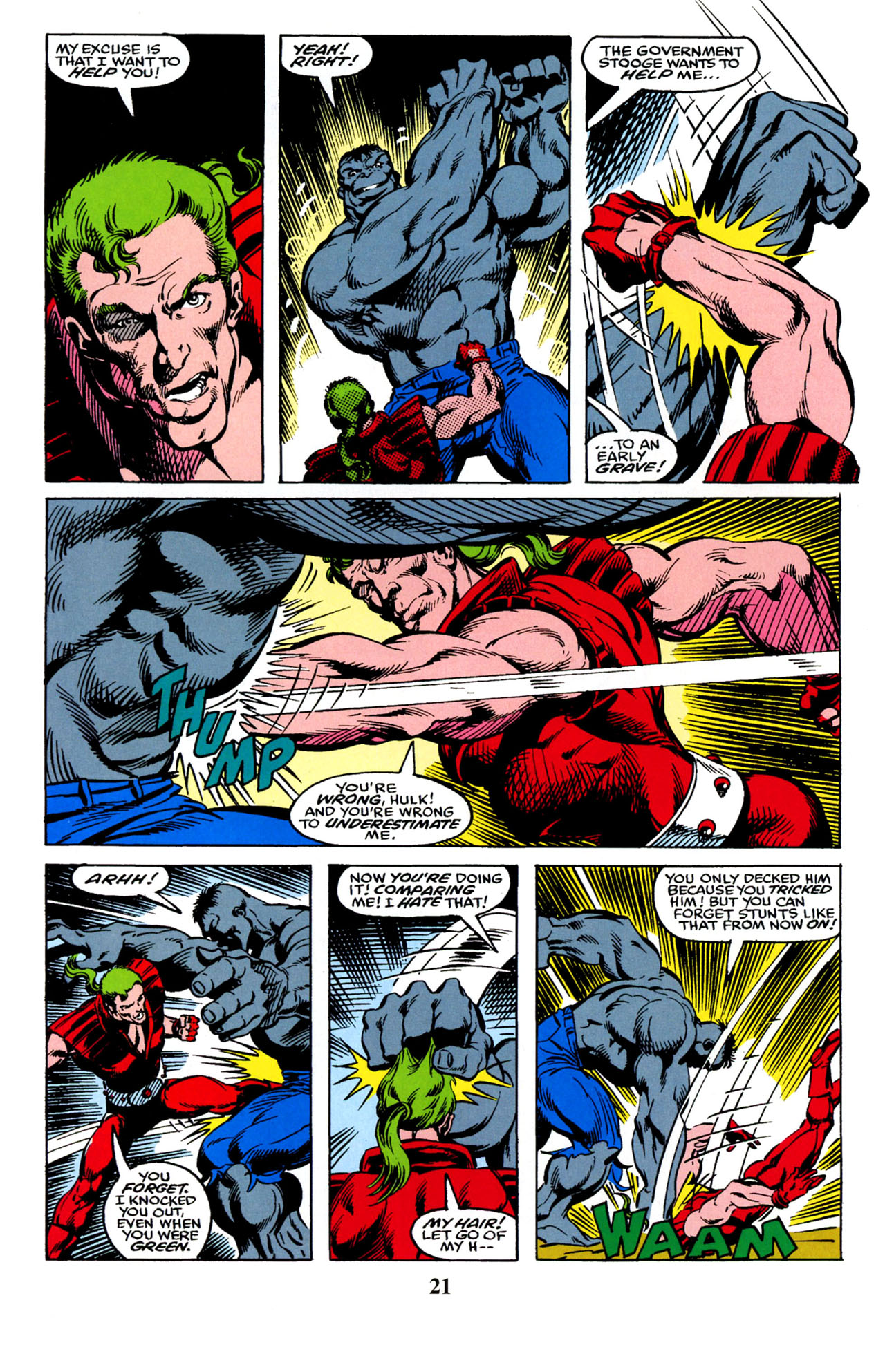 Read online Hulk Visionaries: Peter David comic -  Issue # TPB 6 - 23