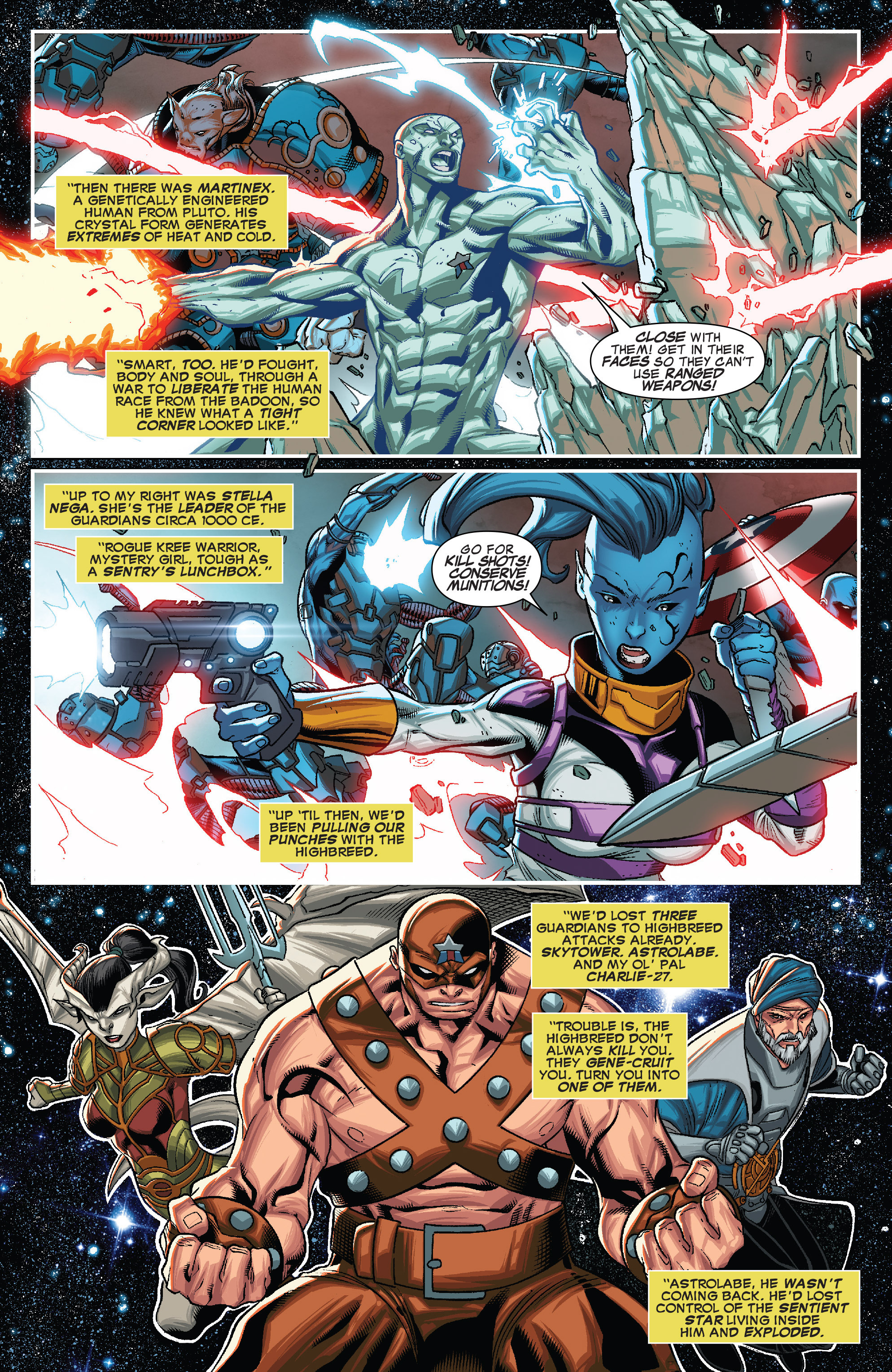 Read online Guardians of Infinity comic -  Issue #4 - 6