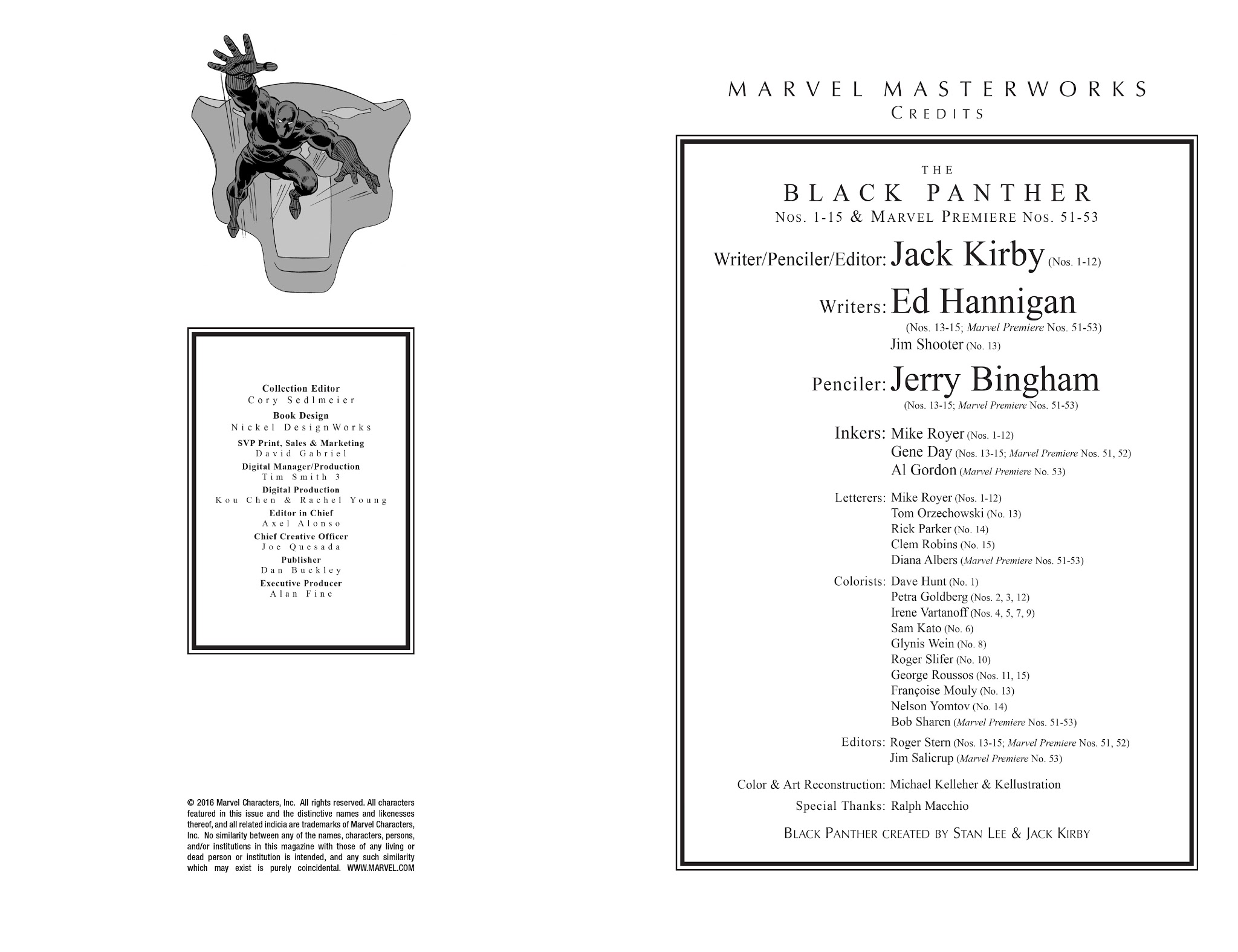 Read online Marvel Masterworks: The Black Panther comic -  Issue # TPB 2 - 3