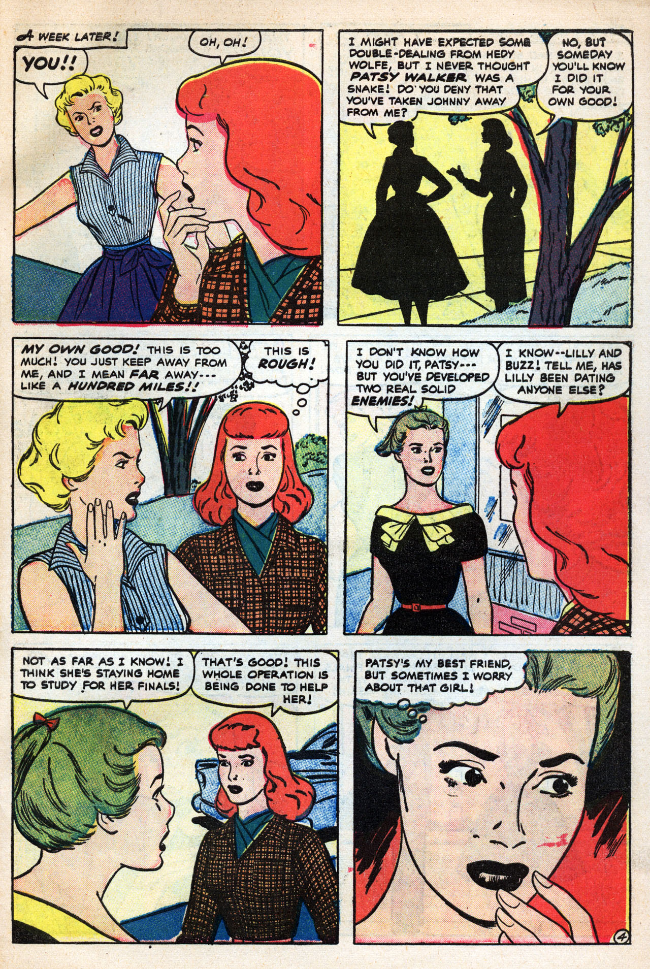 Read online Patsy Walker comic -  Issue #73 - 31