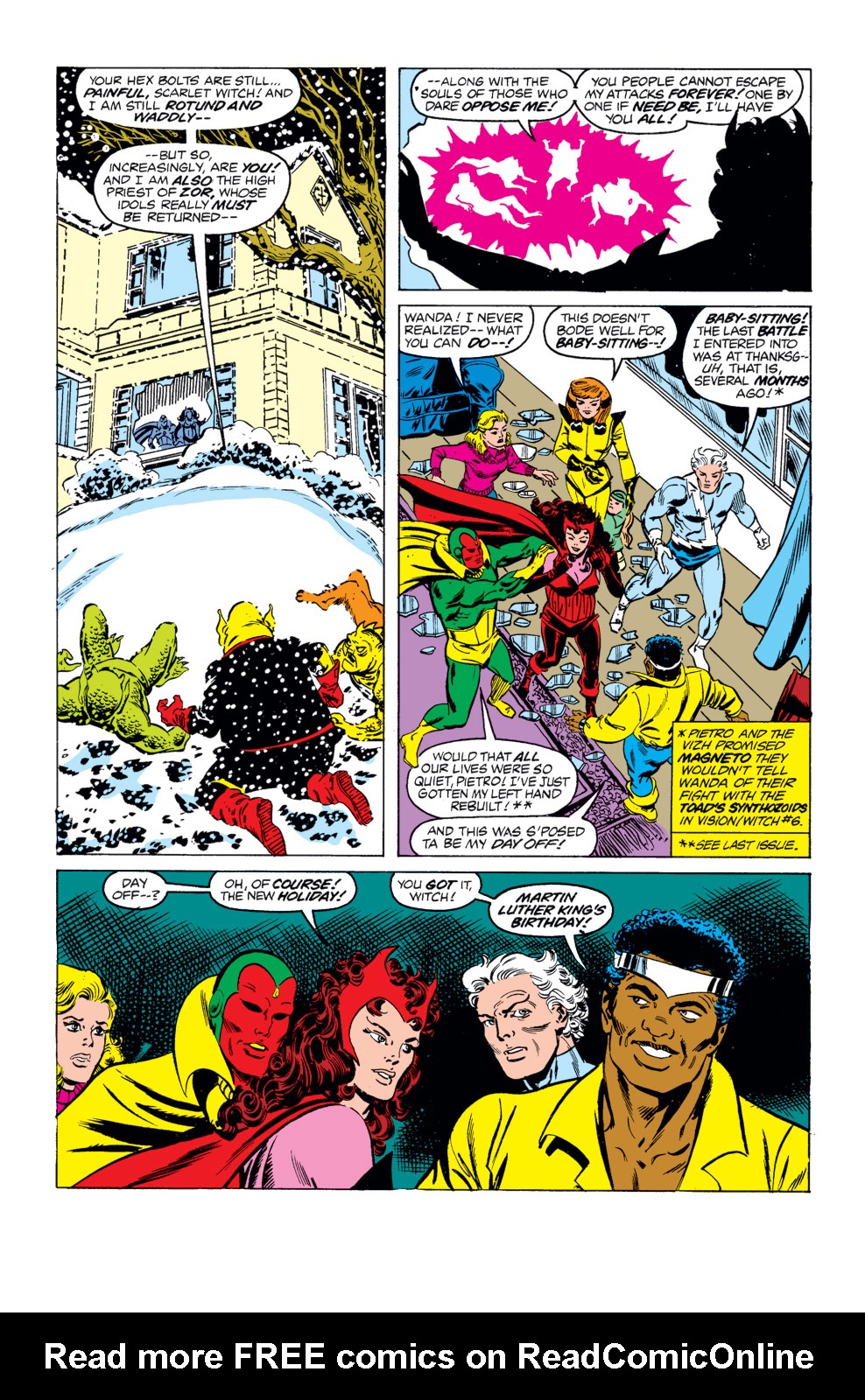 Read online The Vision and the Scarlet Witch (1985) comic -  Issue #8 - 9