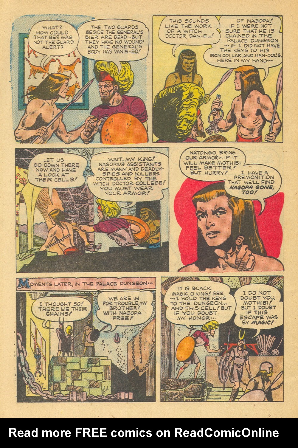 Read online Tarzan (1948) comic -  Issue #49 - 48