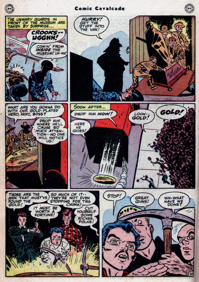 Read online Comic Cavalcade comic -  Issue #28 - 38