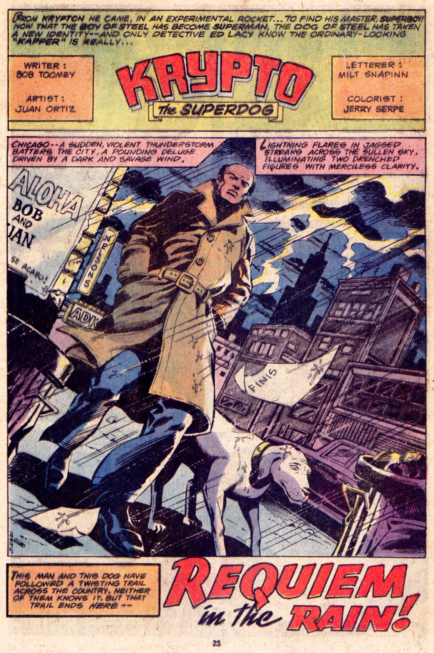 Read online The Superman Family comic -  Issue #192 - 23
