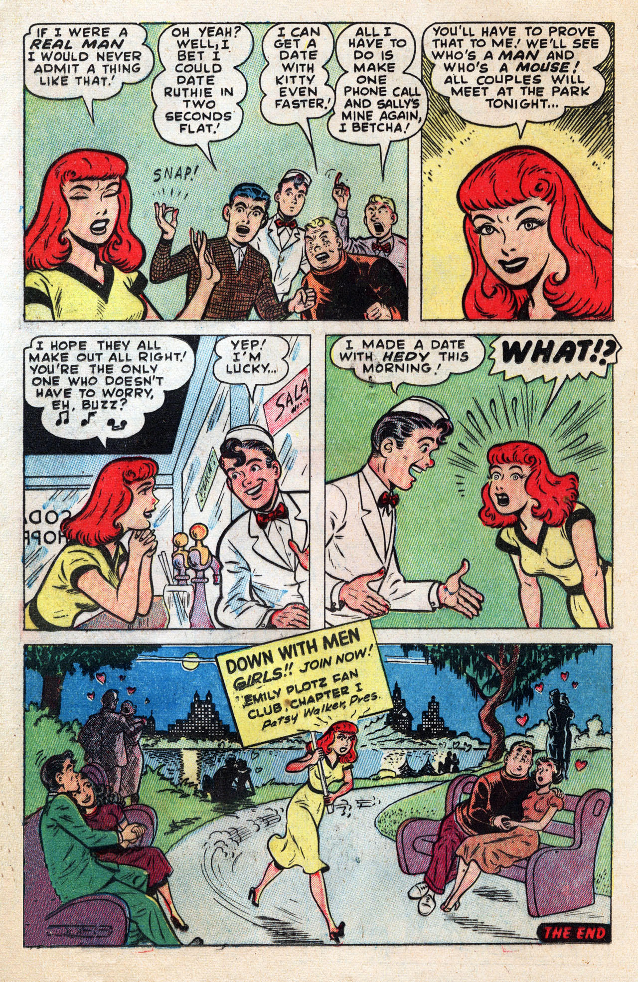 Read online Patsy Walker comic -  Issue #38 - 18