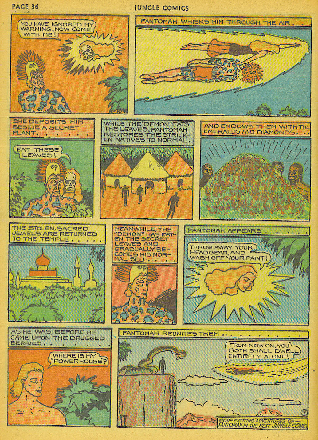 Read online Jungle Comics comic -  Issue #6 - 38