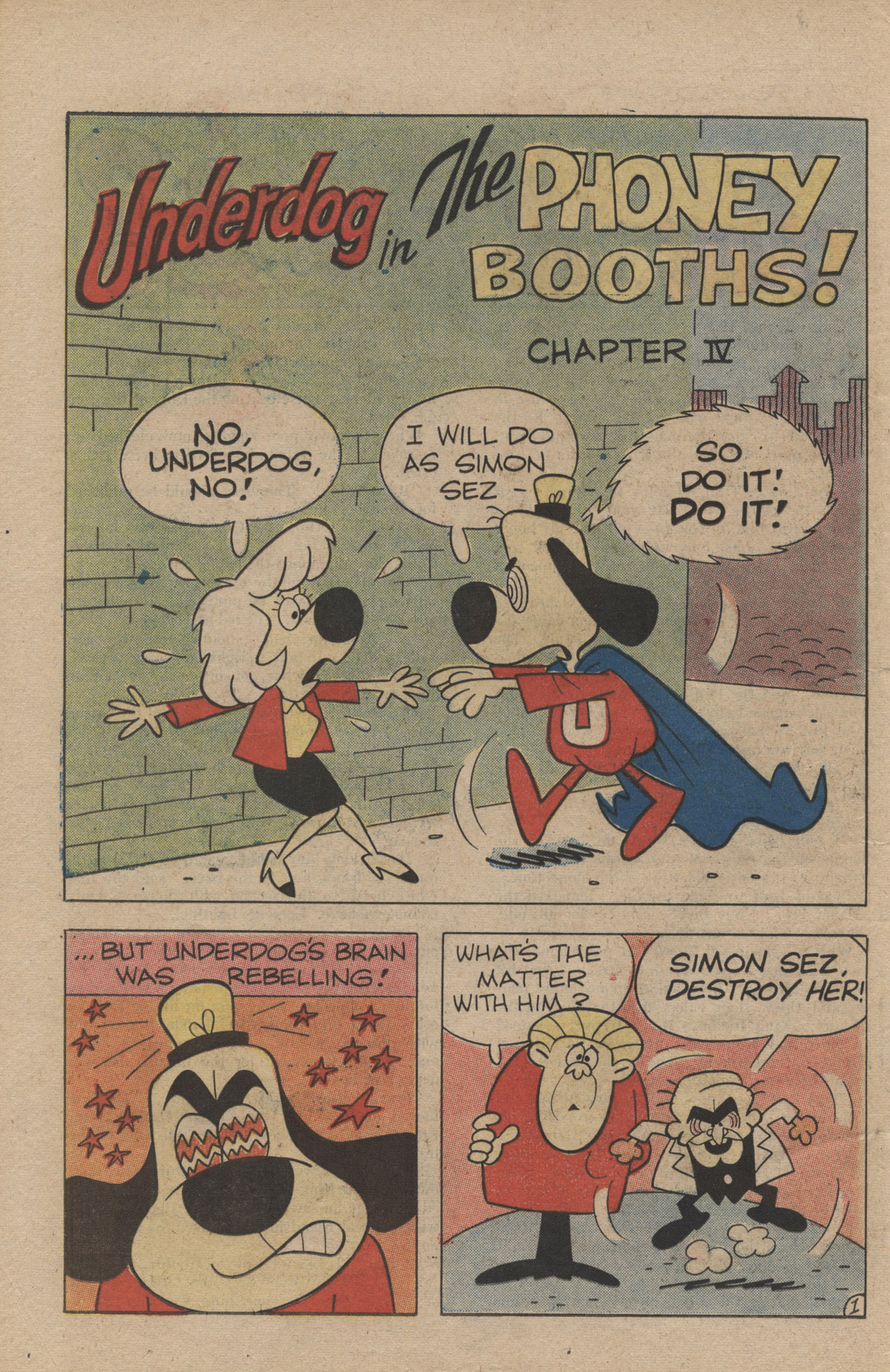Read online Underdog (1970) comic -  Issue #8 - 26