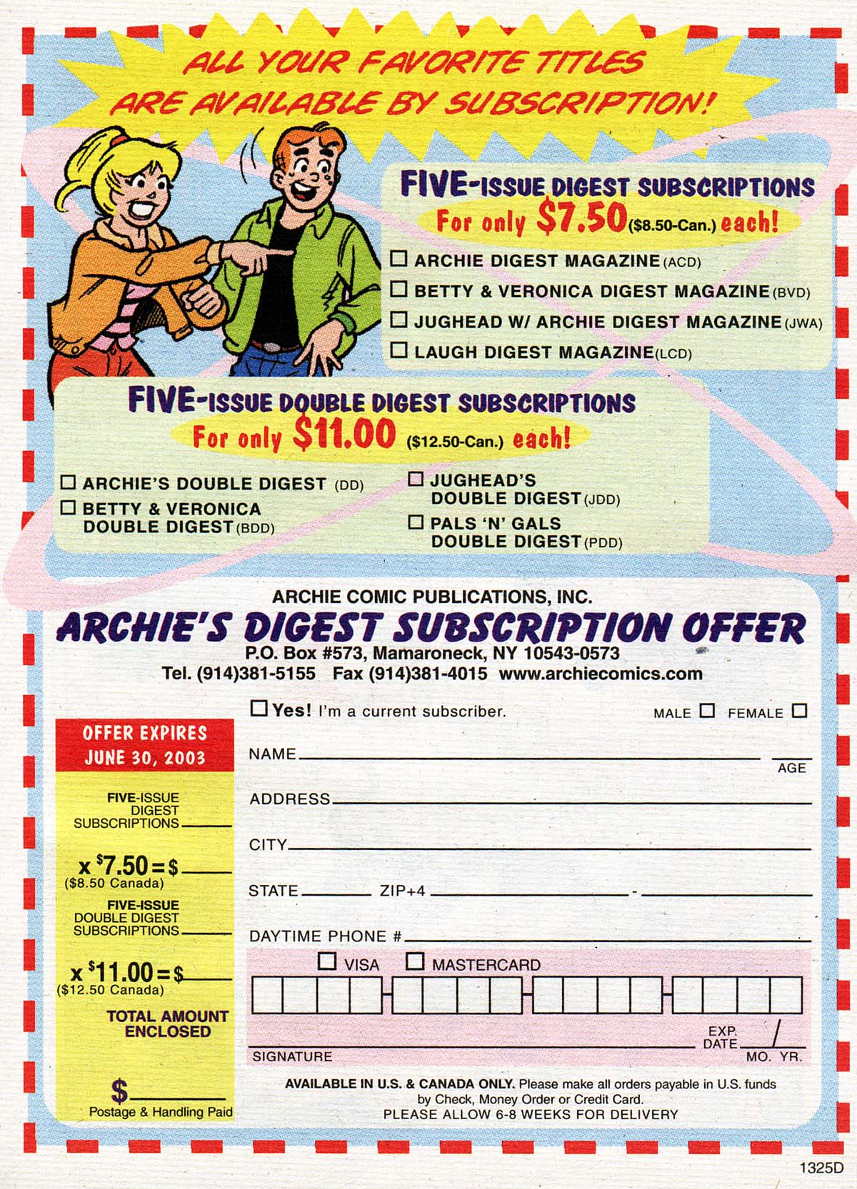 Read online Betty and Veronica Digest Magazine comic -  Issue #137 - 76