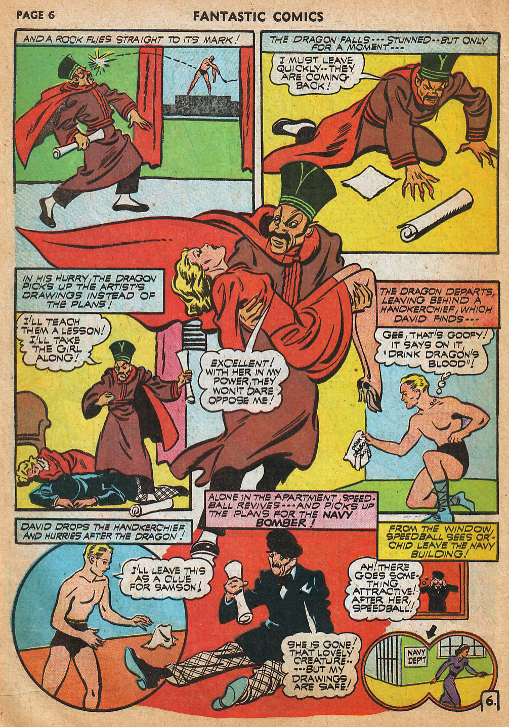 Read online Fantastic Comics comic -  Issue #22 - 8