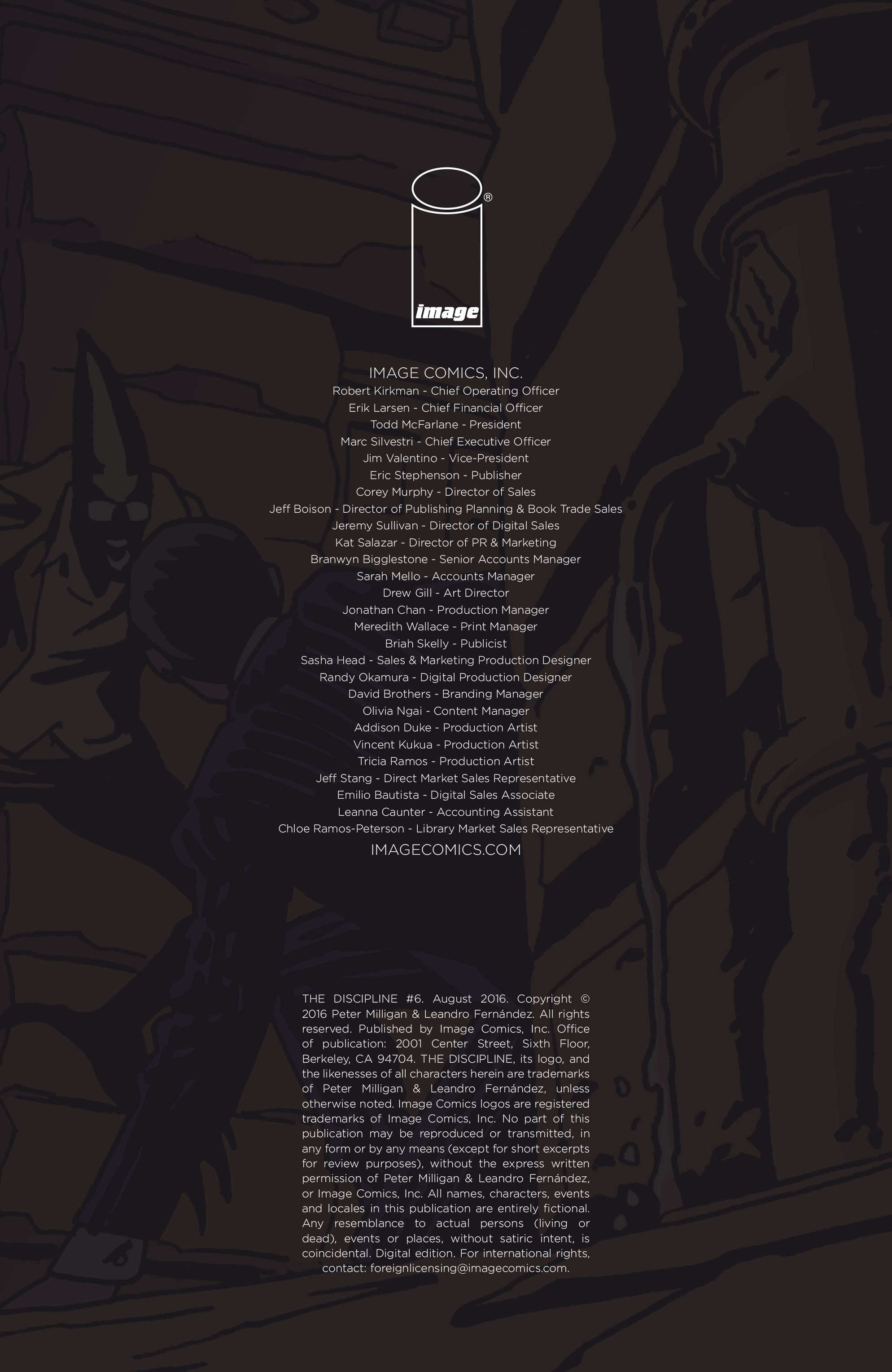 Read online The Discipline comic -  Issue #6 - 2
