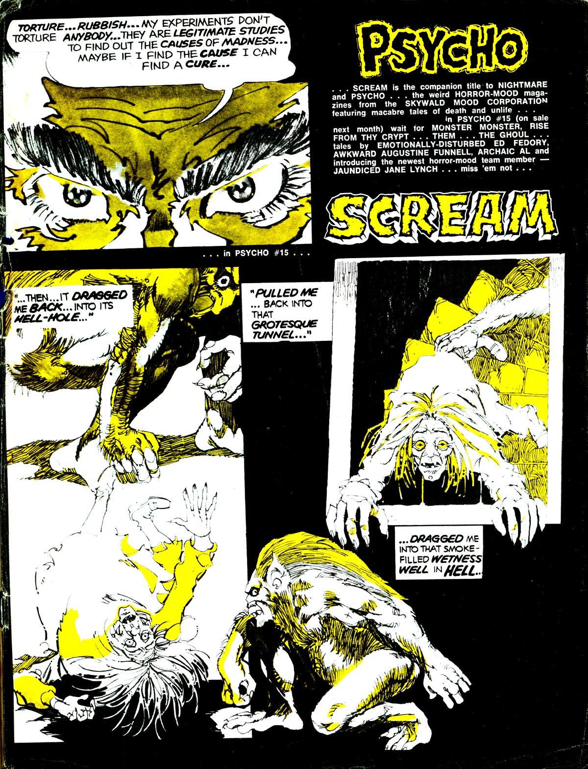Read online Nightmare (1970) comic -  Issue #15 - 68